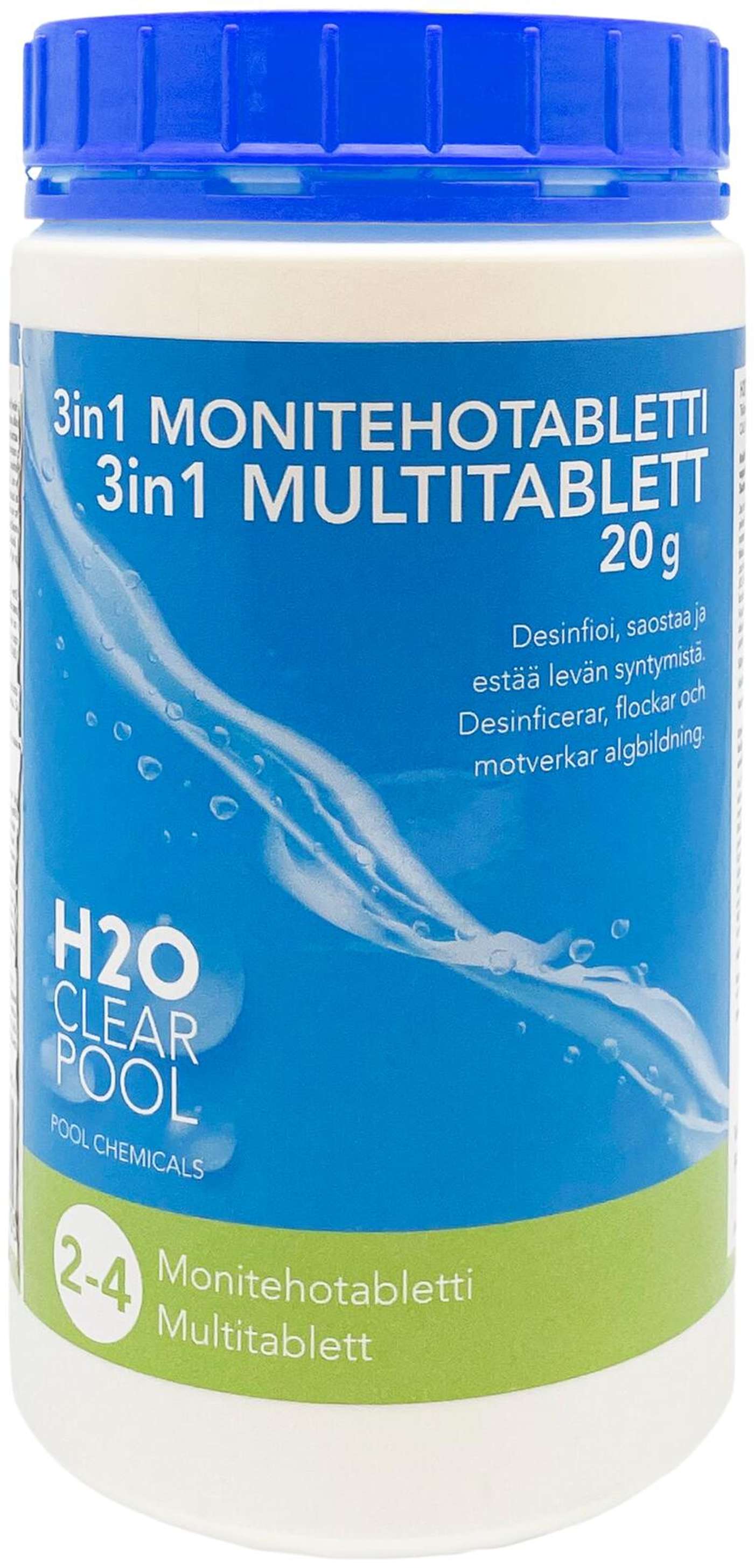 H2O 3в1 Таблетка Multi-power 20 г 1 кг