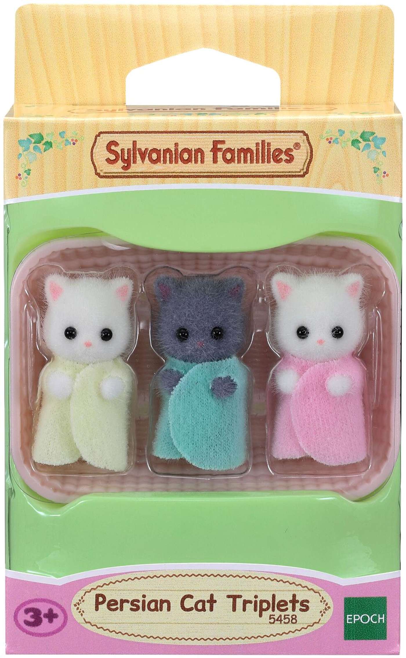 Sylvanian Families тройняшки персидских ленивцев