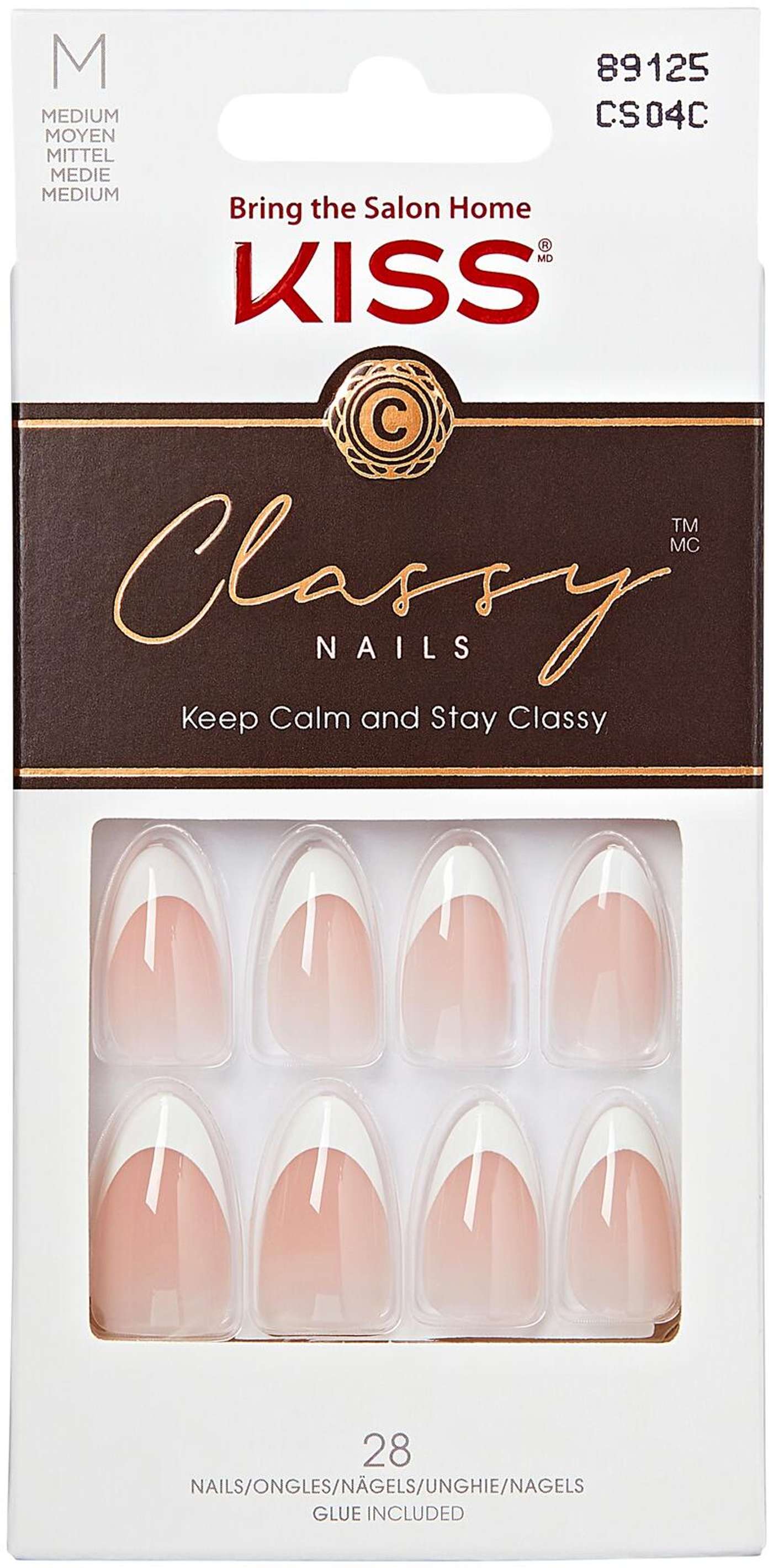 Ногти Kiss Classy Nails - Dashing 28 шт.