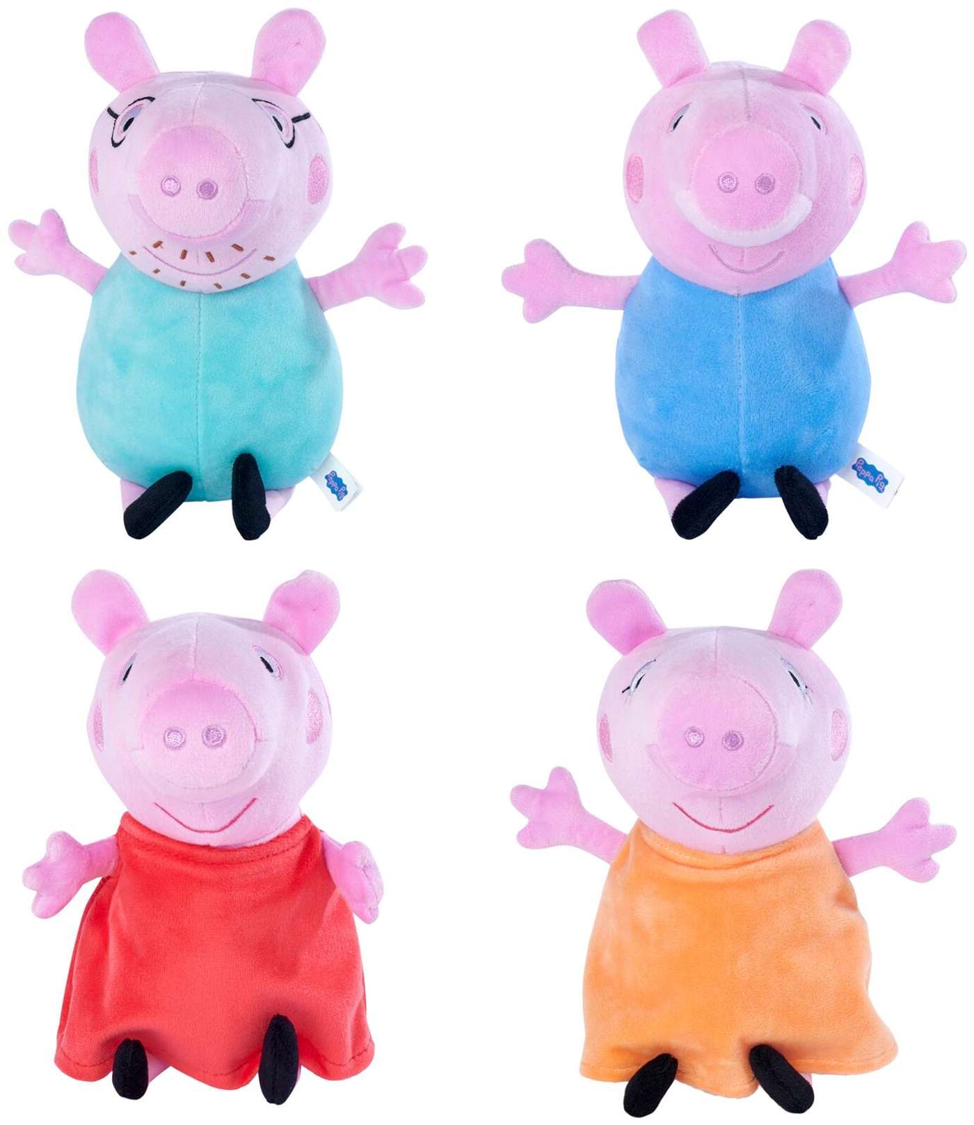 Simba Toys Pipsa Свинка с семьей, плюшевая, 16-20 см, в ассортименте, продается поштучно