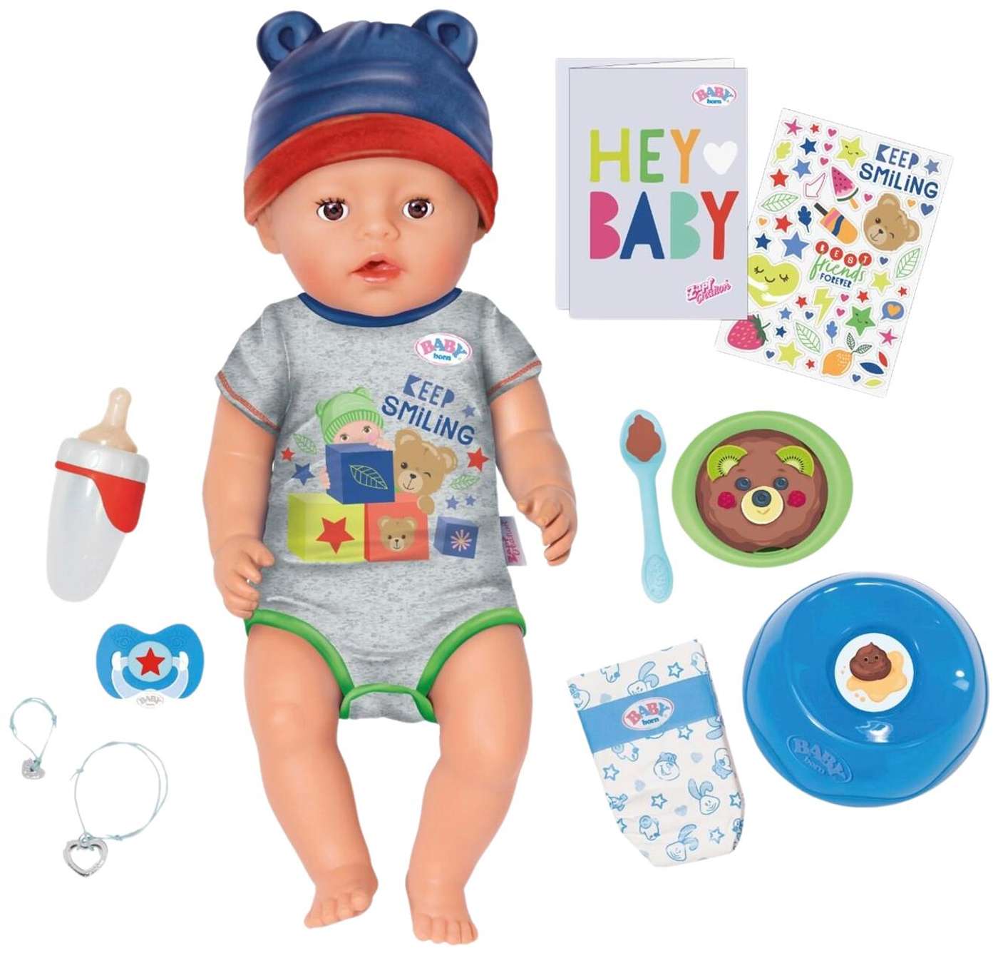 Кукла BABYborn Jonas 43см