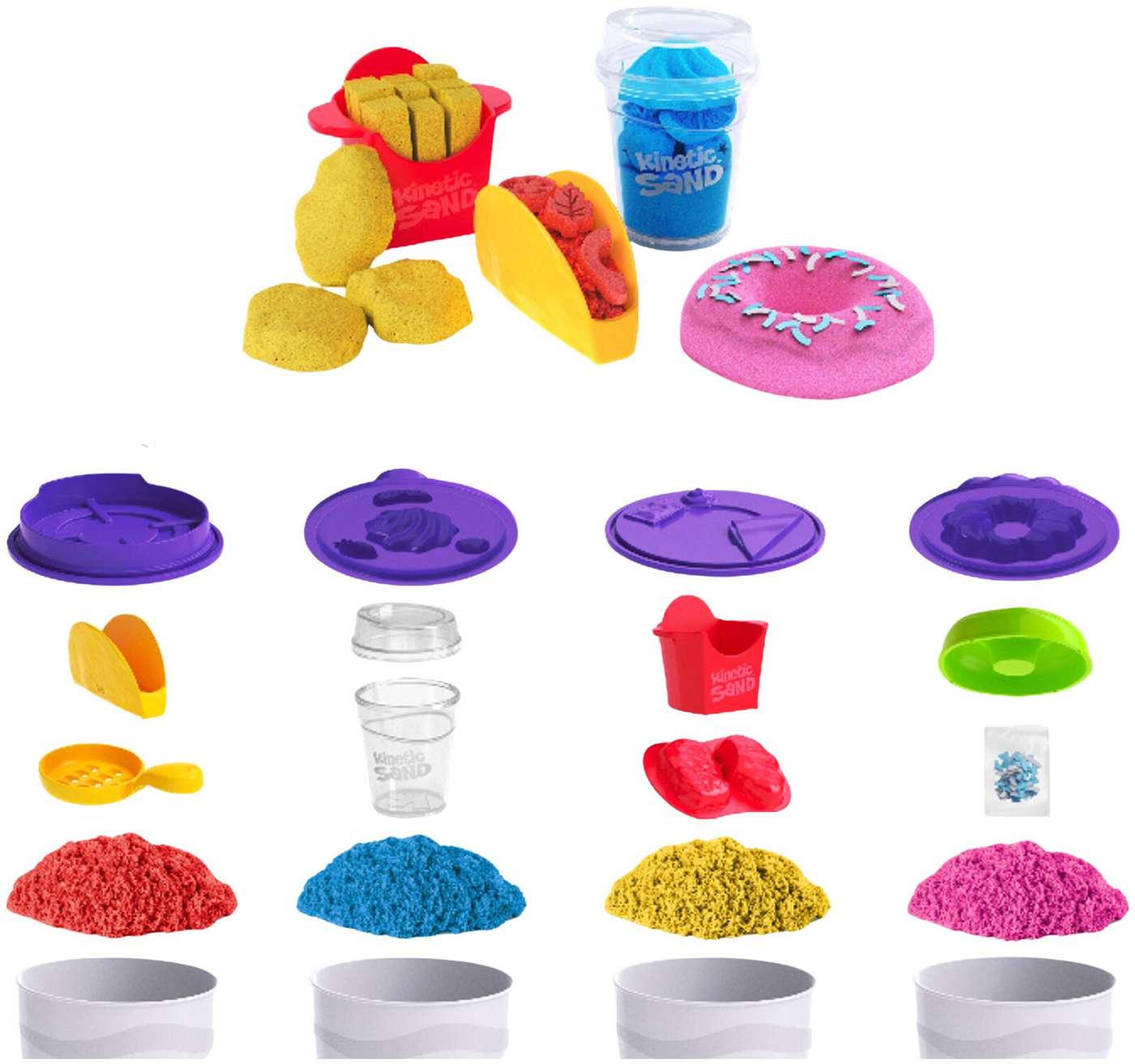Kinetic Sand Tasty угощает сюрпризом