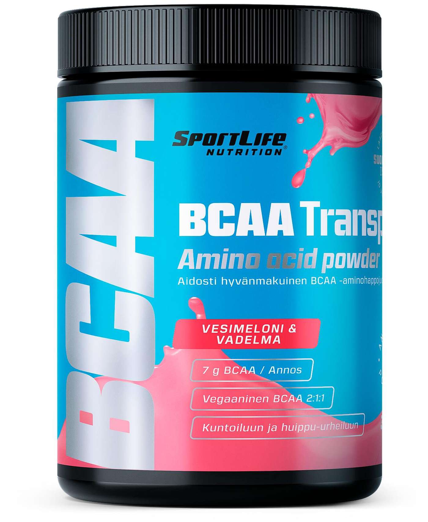 SportLife Nutrition BCAA Transport 300 г арбуз-малина Аминокислотный напиток для употребления во время тренировки