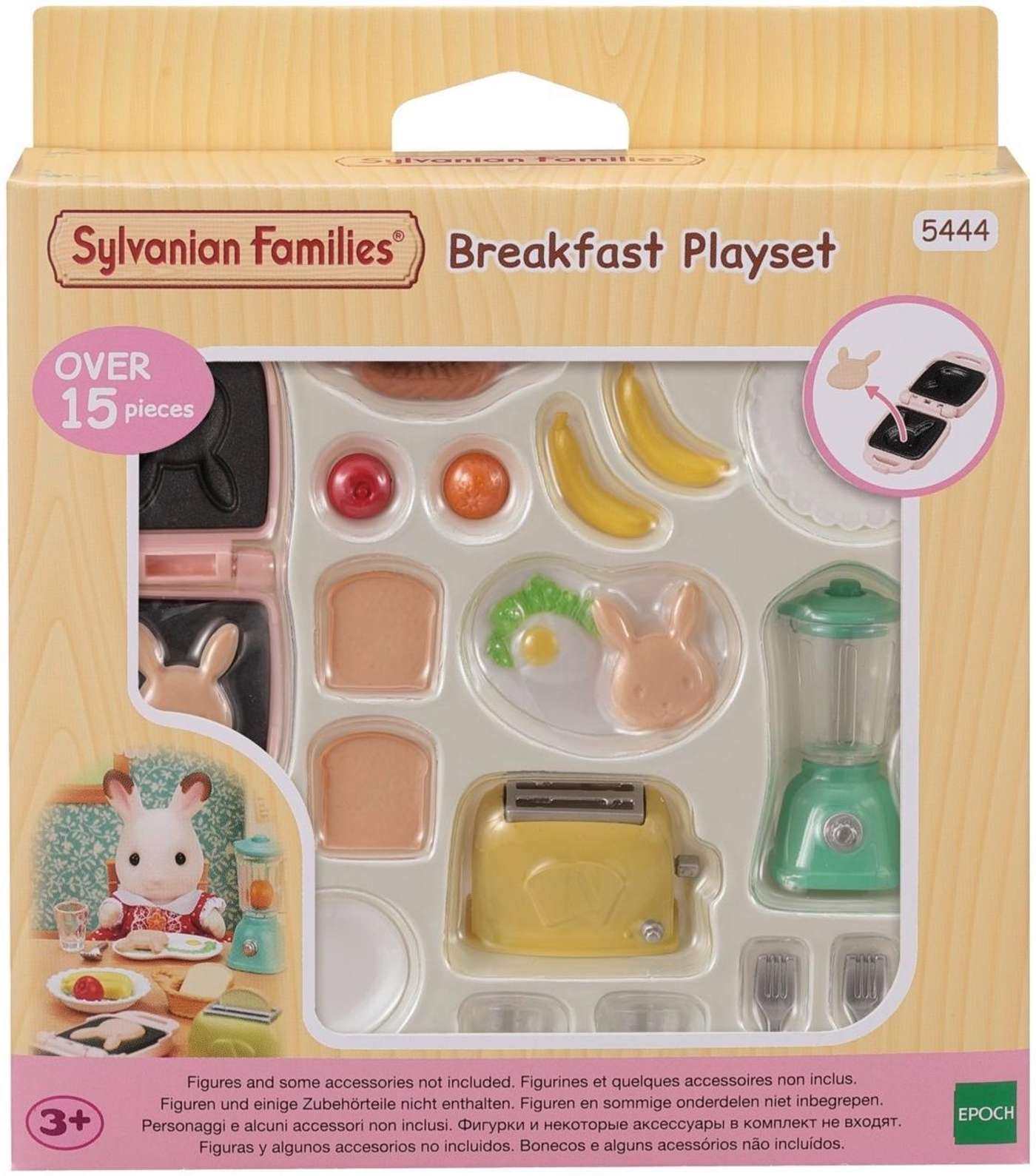 Набор для завтрака Sylvanian Families с тостером (цвет РАЗНОЦВЕТНЫЕ)