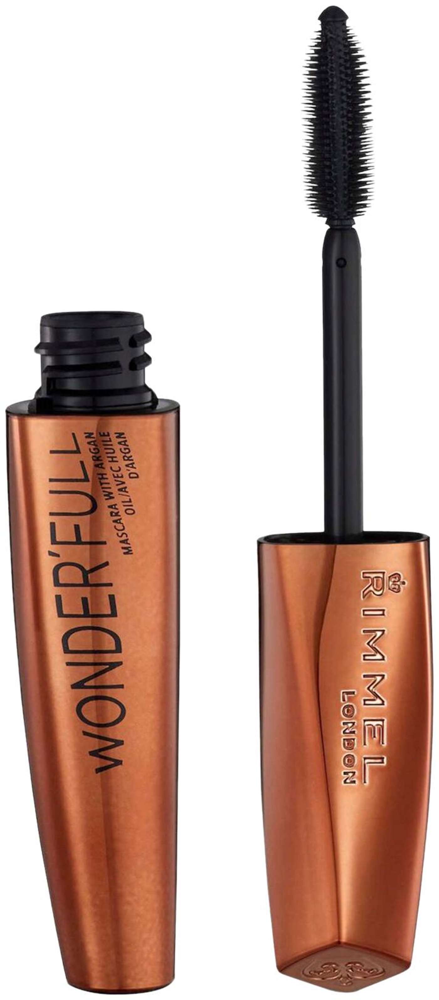 Rimmel London 11 мл тушь Wonder'Full Mascara 001 Extreme Black тушь для ресниц (цвет Экстремальный черный)