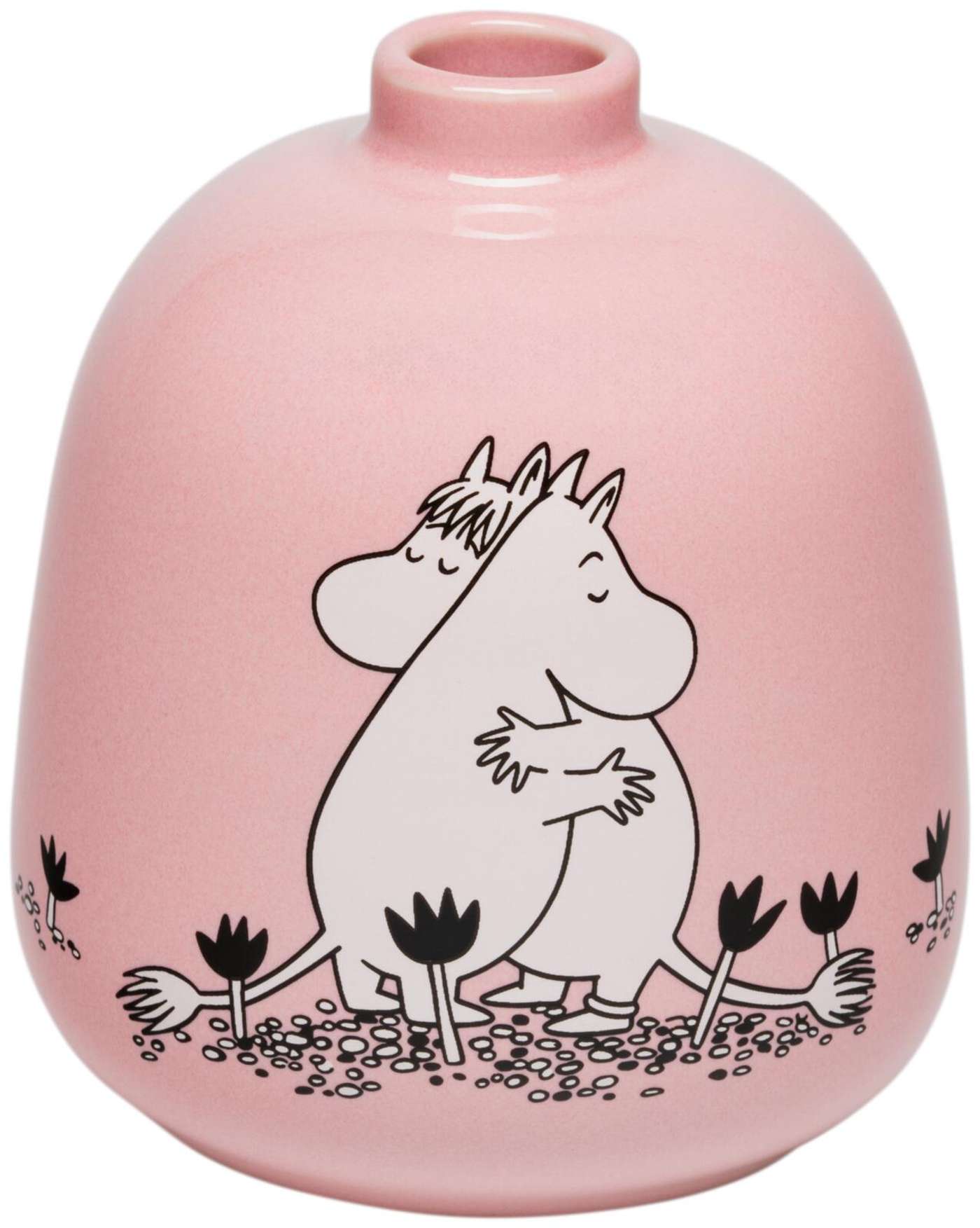 Ваза Moomin Love Moomin Arabia 83мм (цвет Розовый)
