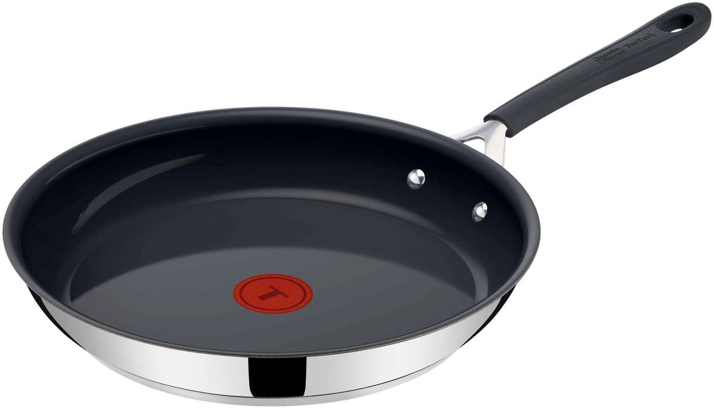 Tefal Jamie Oliver Easy Cook SS Керамическая сковорода 24 см E3370435