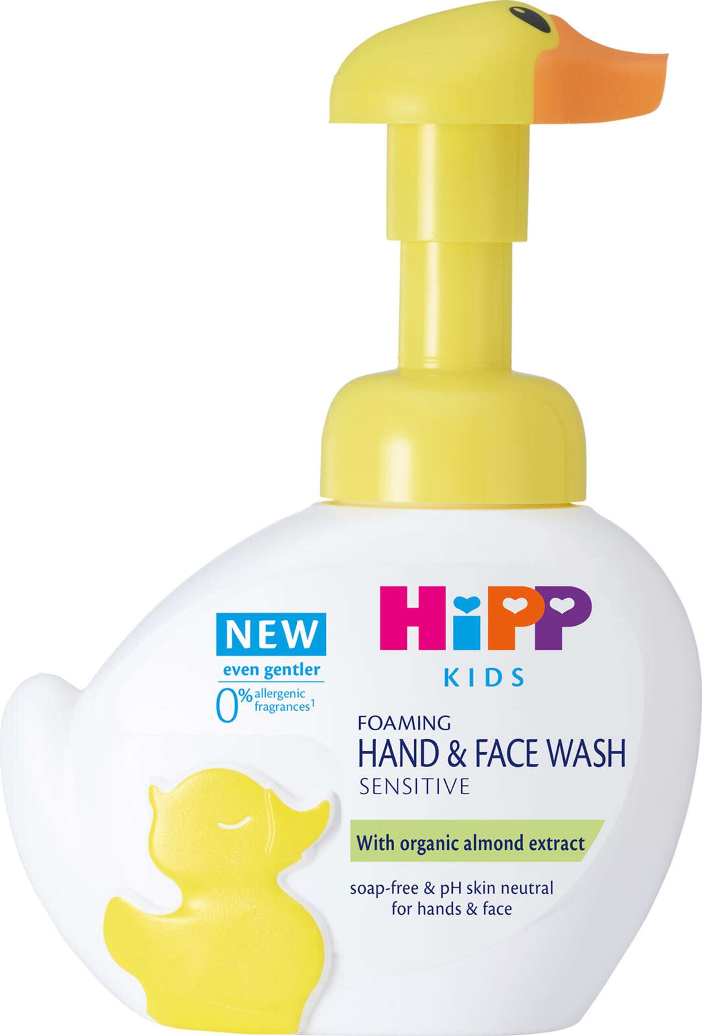 Hipp Baby Care Пенка для мытья рук и лица Sensitive 250 мл "Утка"