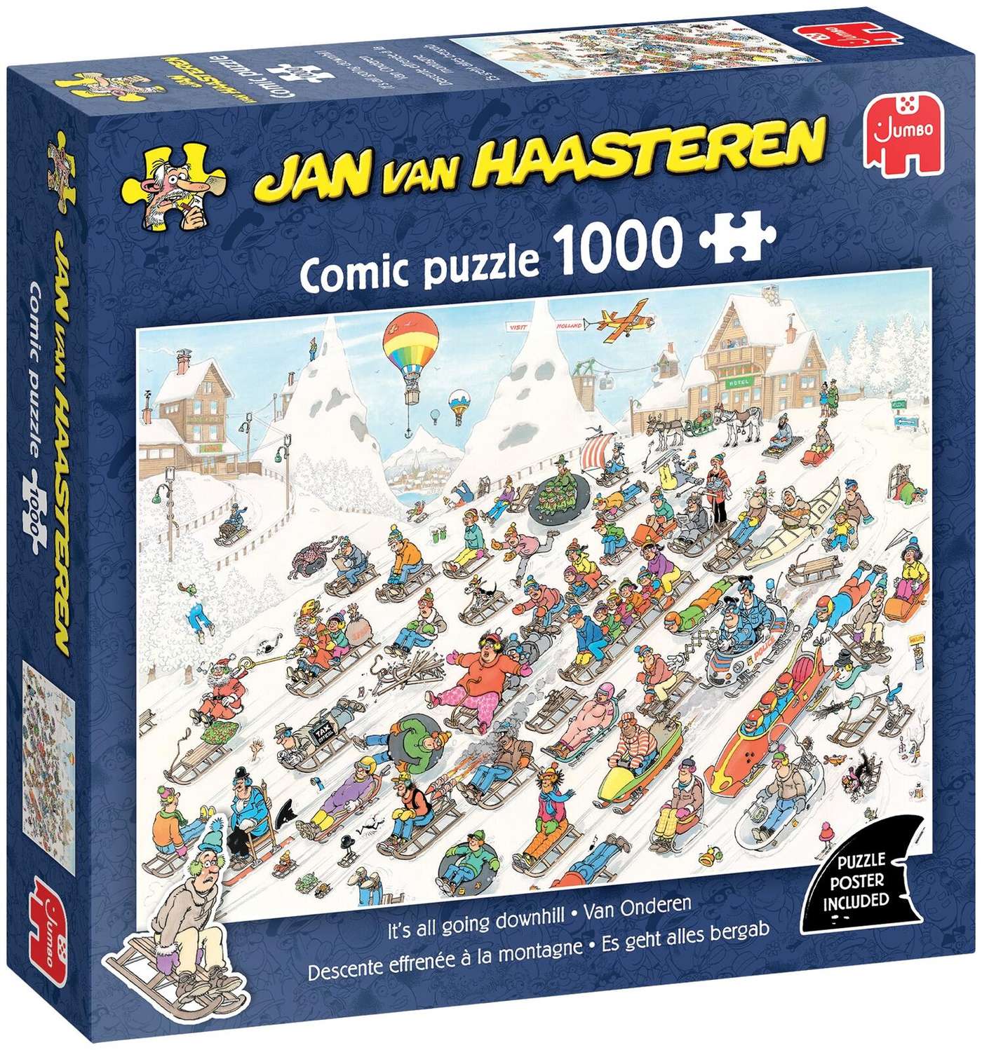Пазл JvH It All Going Downhill 1000