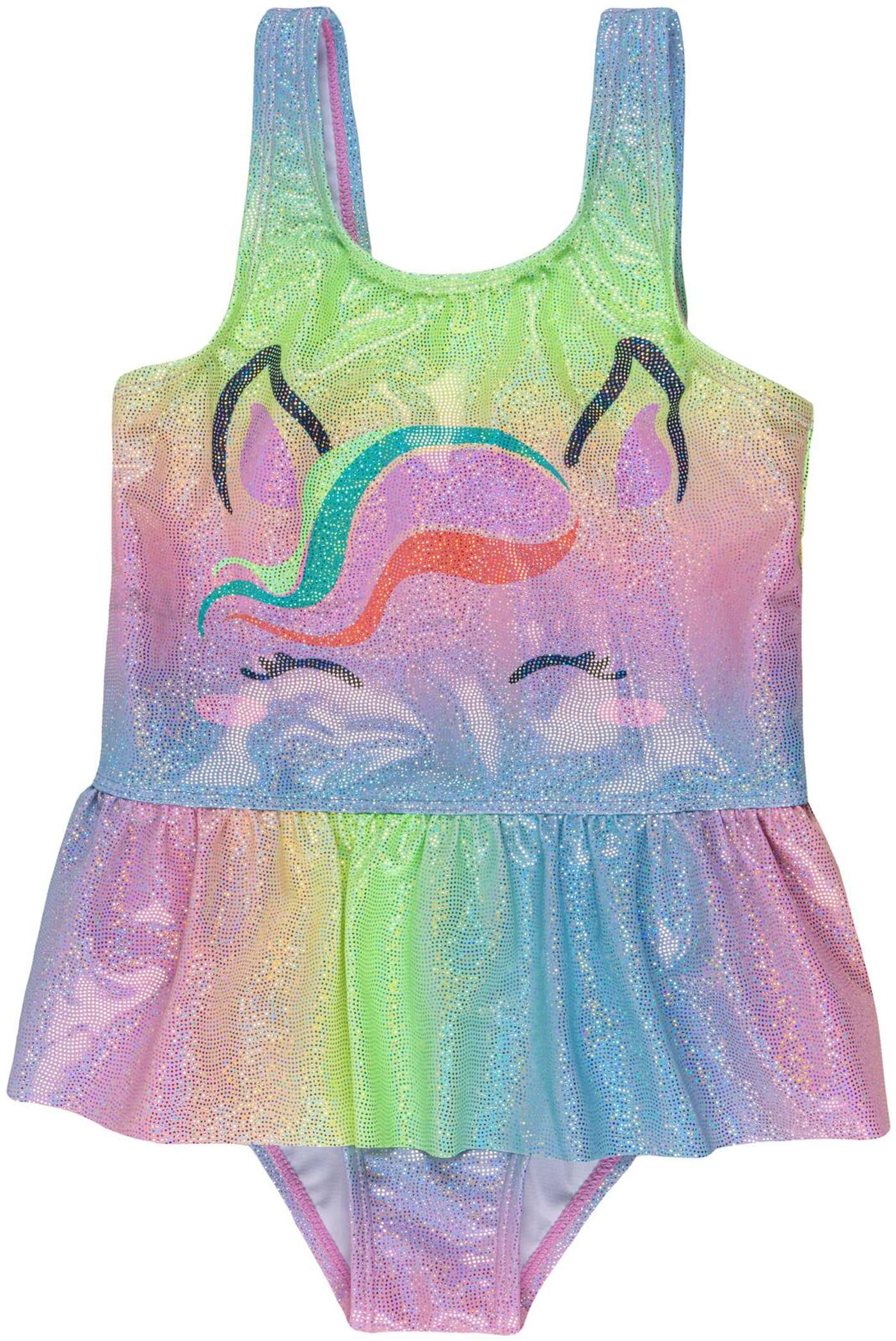 Детский юбочный костюм House Glitter Unicorn 235H012625 (размер 90, цвет Блестящий принт по всей поверхности)