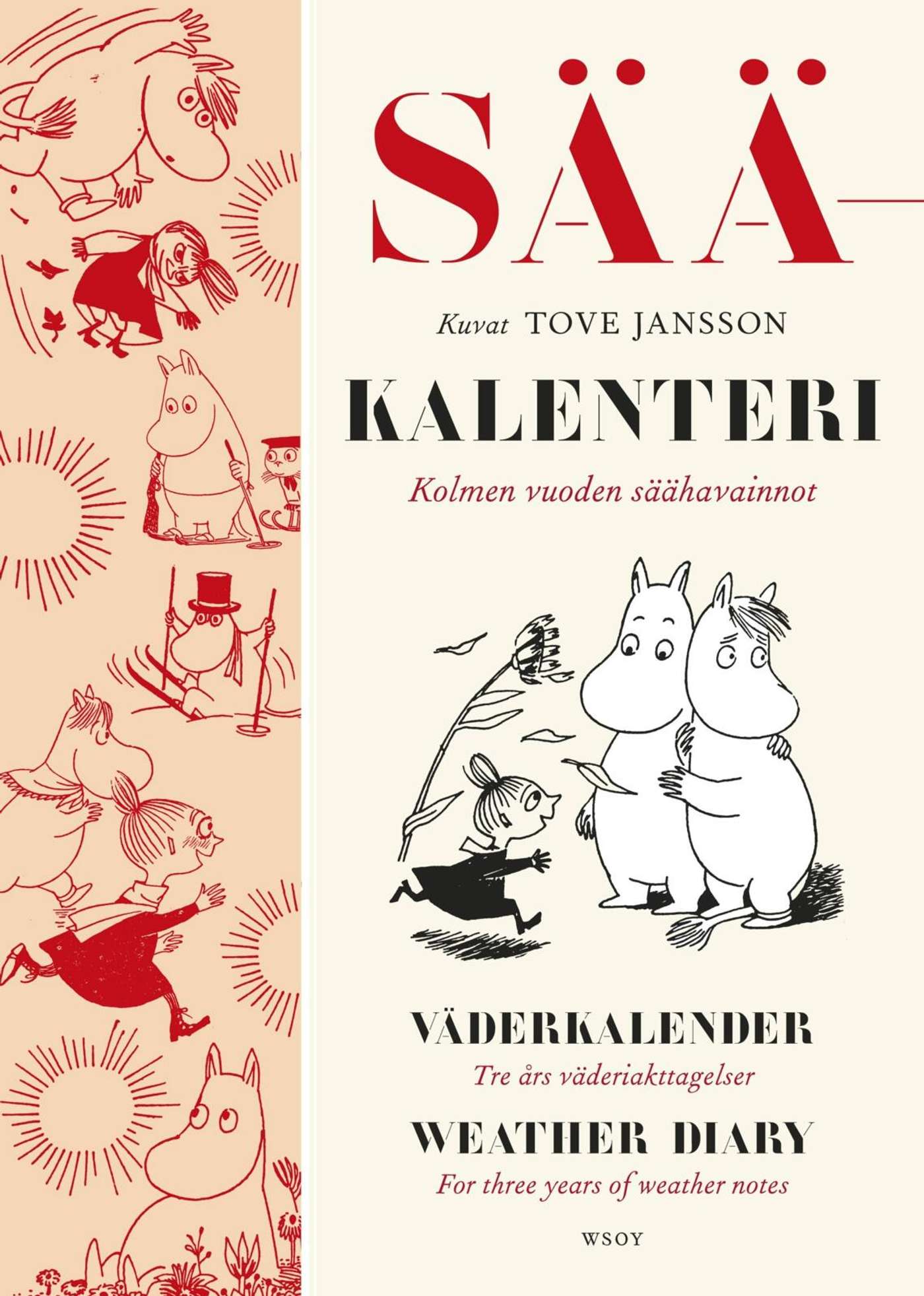 Sääkalendier - Väderkalender - Дневник погоды - Заметки о погоде за три года - tre års väderiakttagelser - заметки о погоде за три года