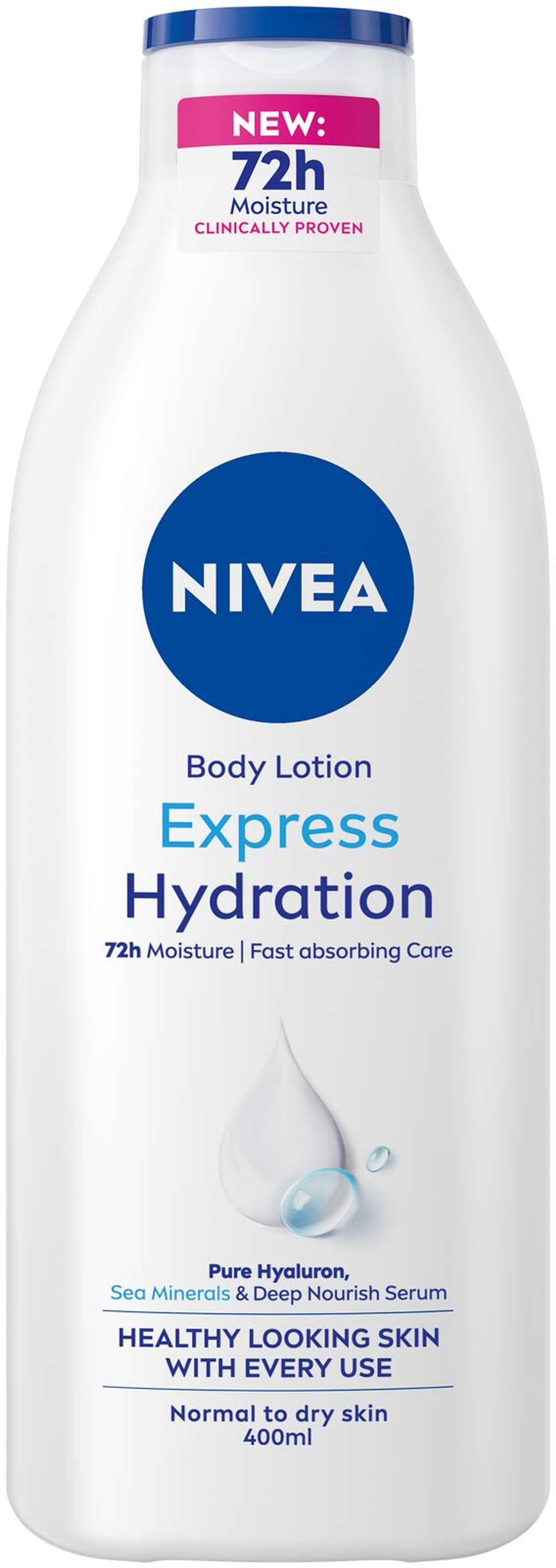 NIVEA 400 мл Экспресс-увлажняющий лосьон для тела