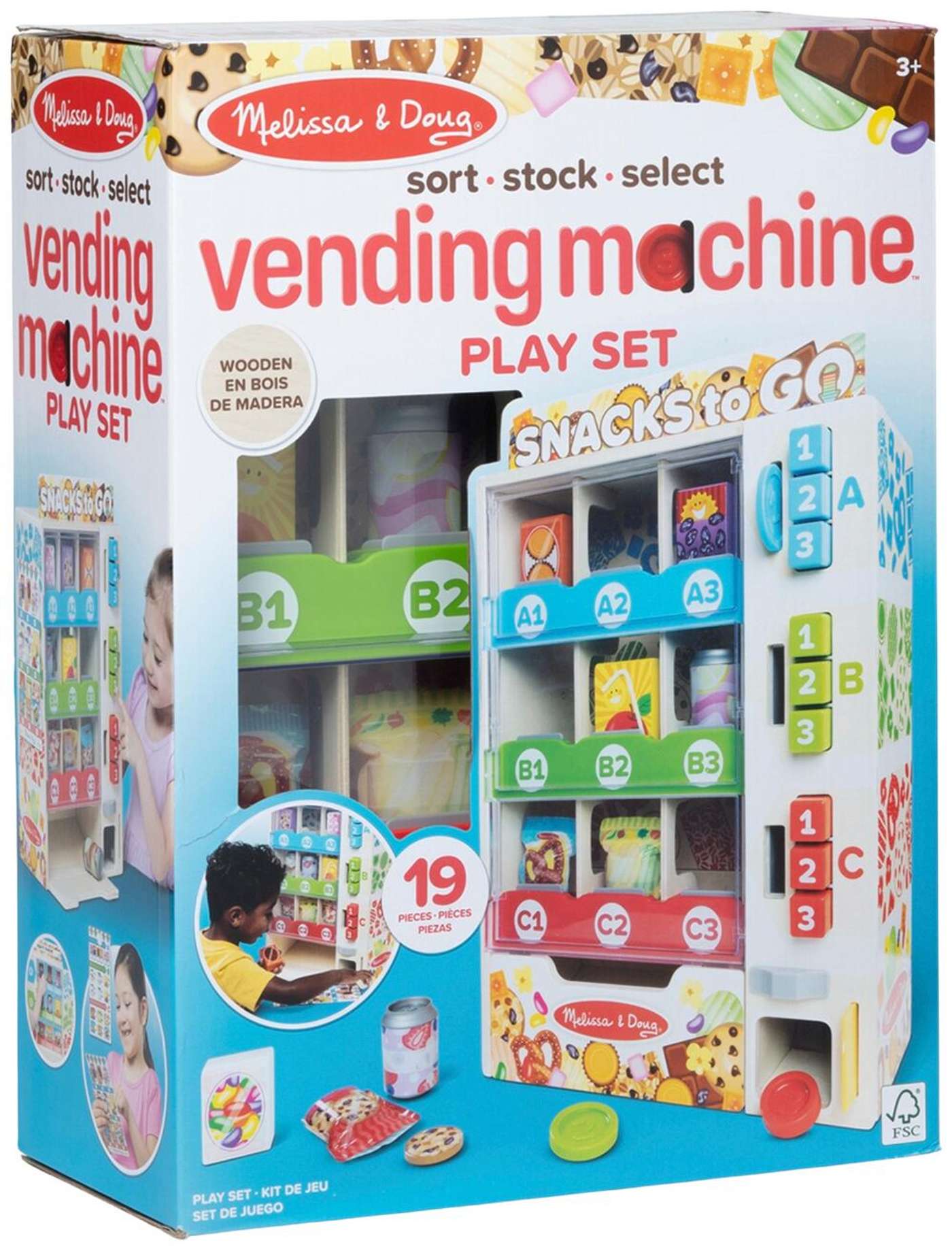 Торговый автомат Melissa & Doug Play Set 43 x 31 x 14 см