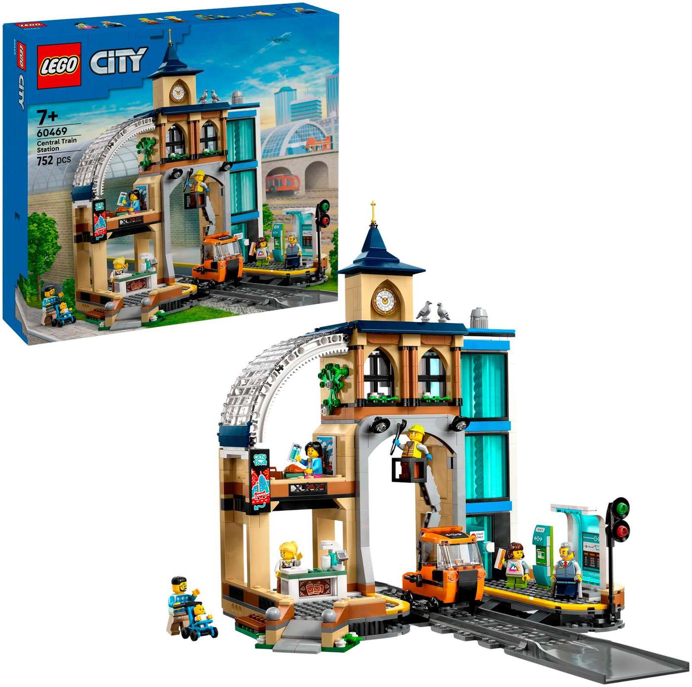 LEGO® City Trains 60469 Центральный вокзал