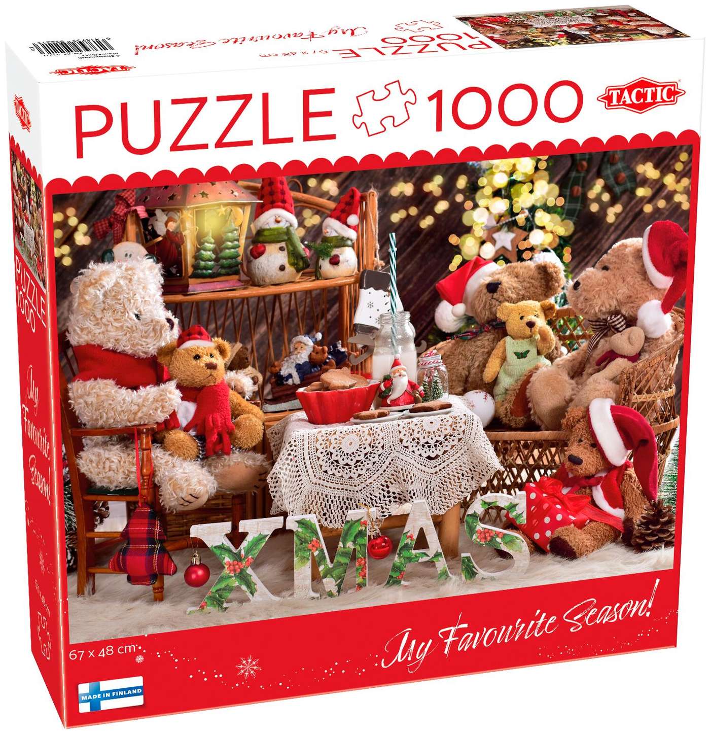 Тактический пазл Teddy Bear Family 1000 деталей
