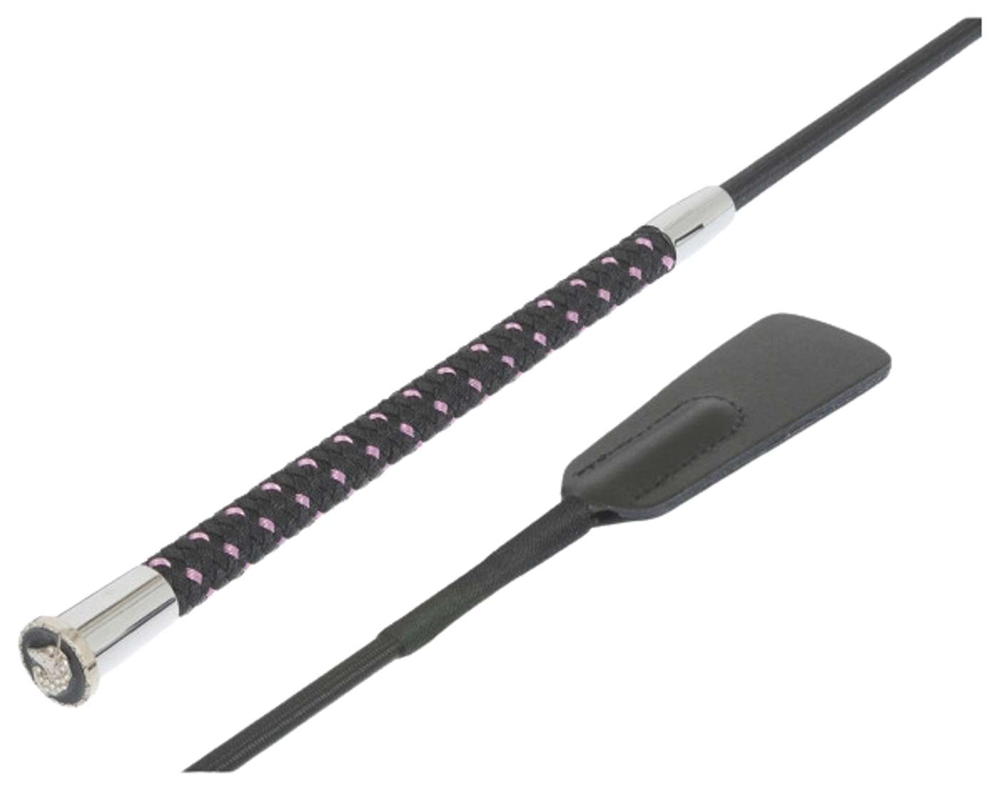 Уздечка Wahlsten unicorn Icon 65 см (цвет черный и розовый)