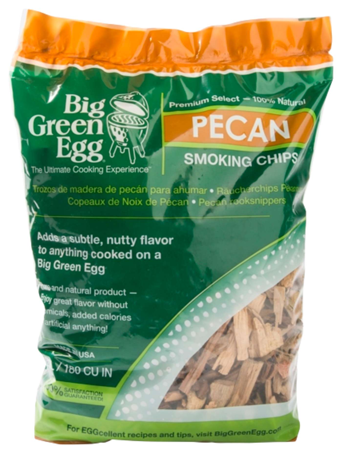 Чипсы Big Green Egg копчёные с пеканом 3 л