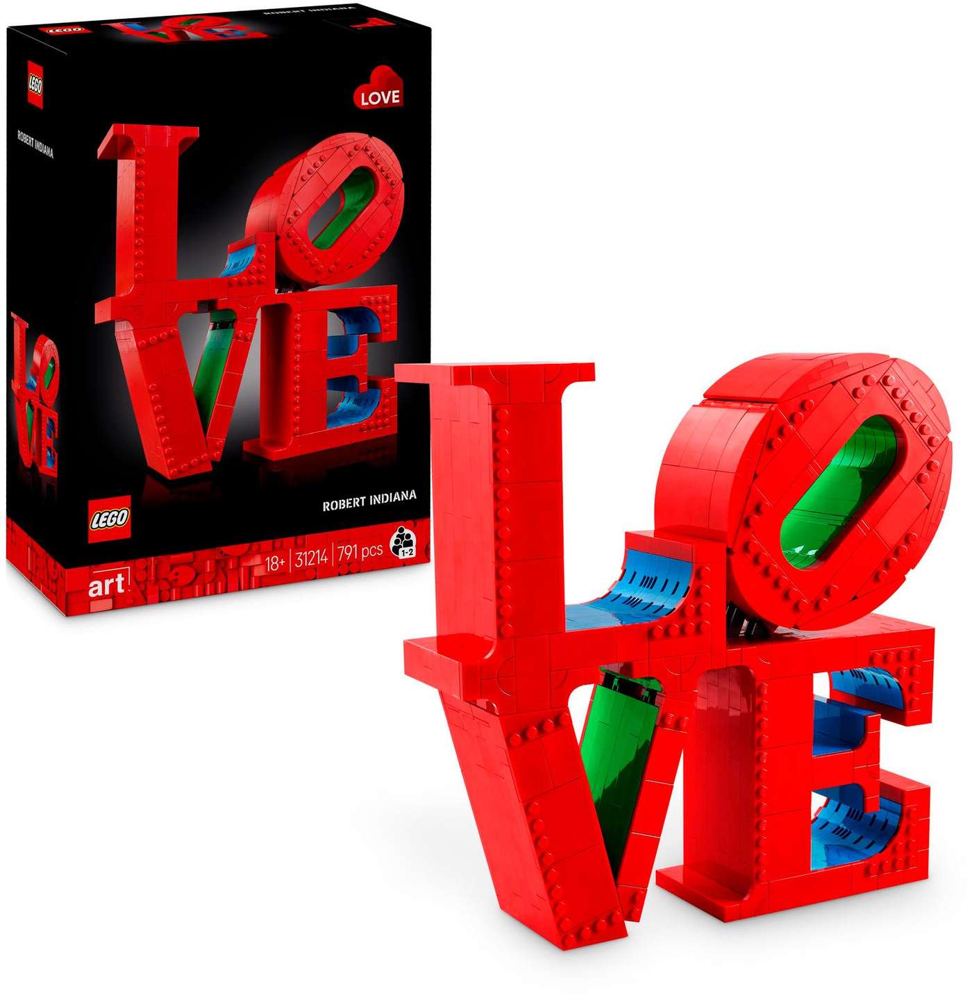 Строительный набор LEGO® Art LOVE 31214