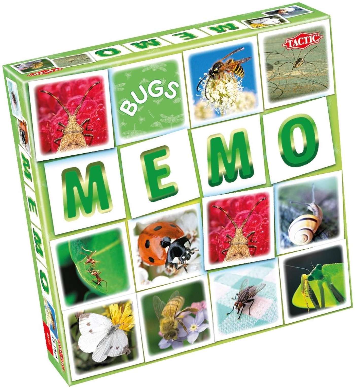 Тактическая игра на память Memo Bugs
