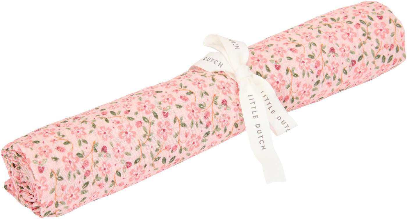 Полотенце голландское марлевое 120х120 см Fairy Floral