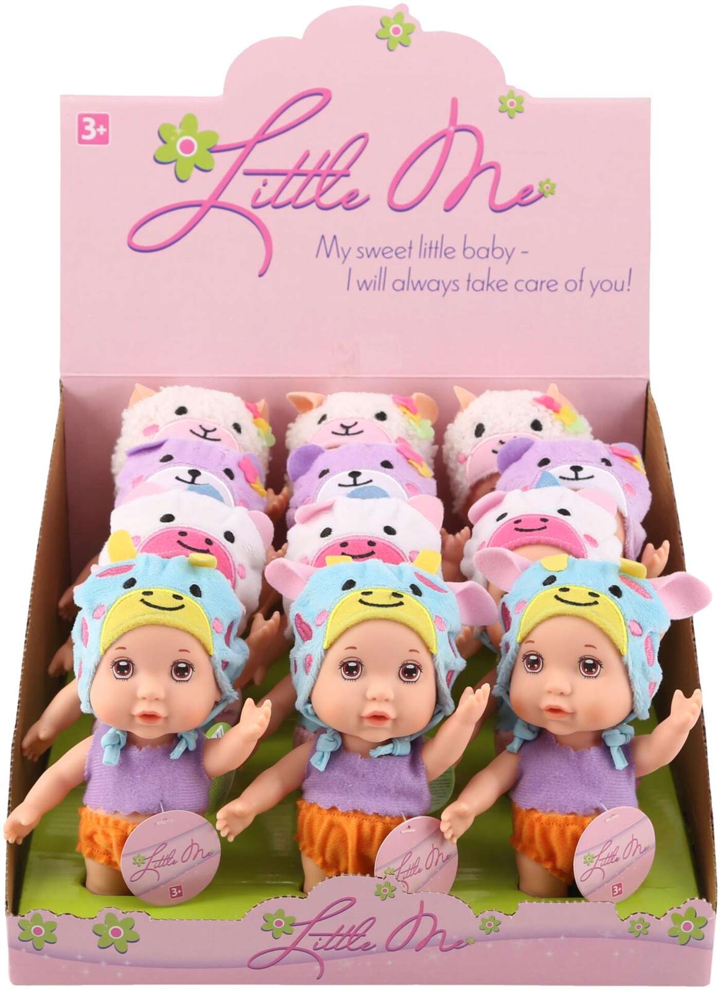 Кукла Little Me в костюме животного 15 см