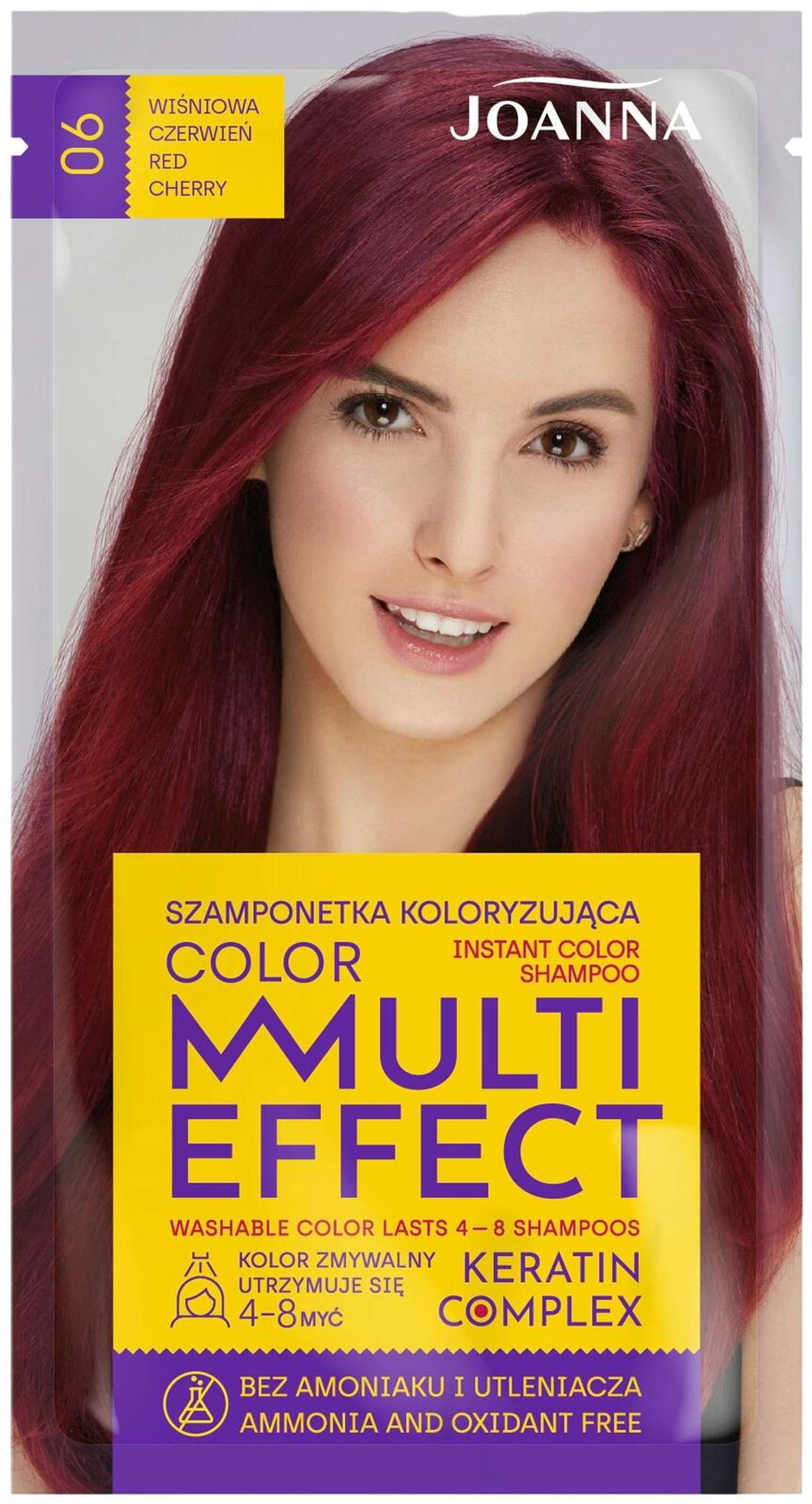 Шампунь Joanna Multi Effect Cherry Red 06