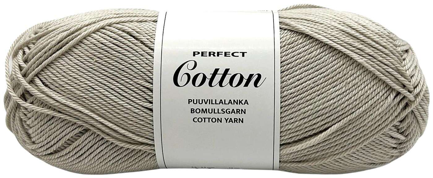 Хлопковая нить Perfect Cotton 100г. (цвет Лен)