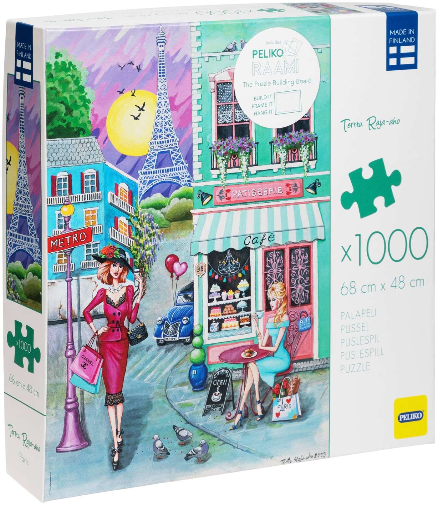 Пазл Peliko 1000 деталей Terttu Raja-aho Paris