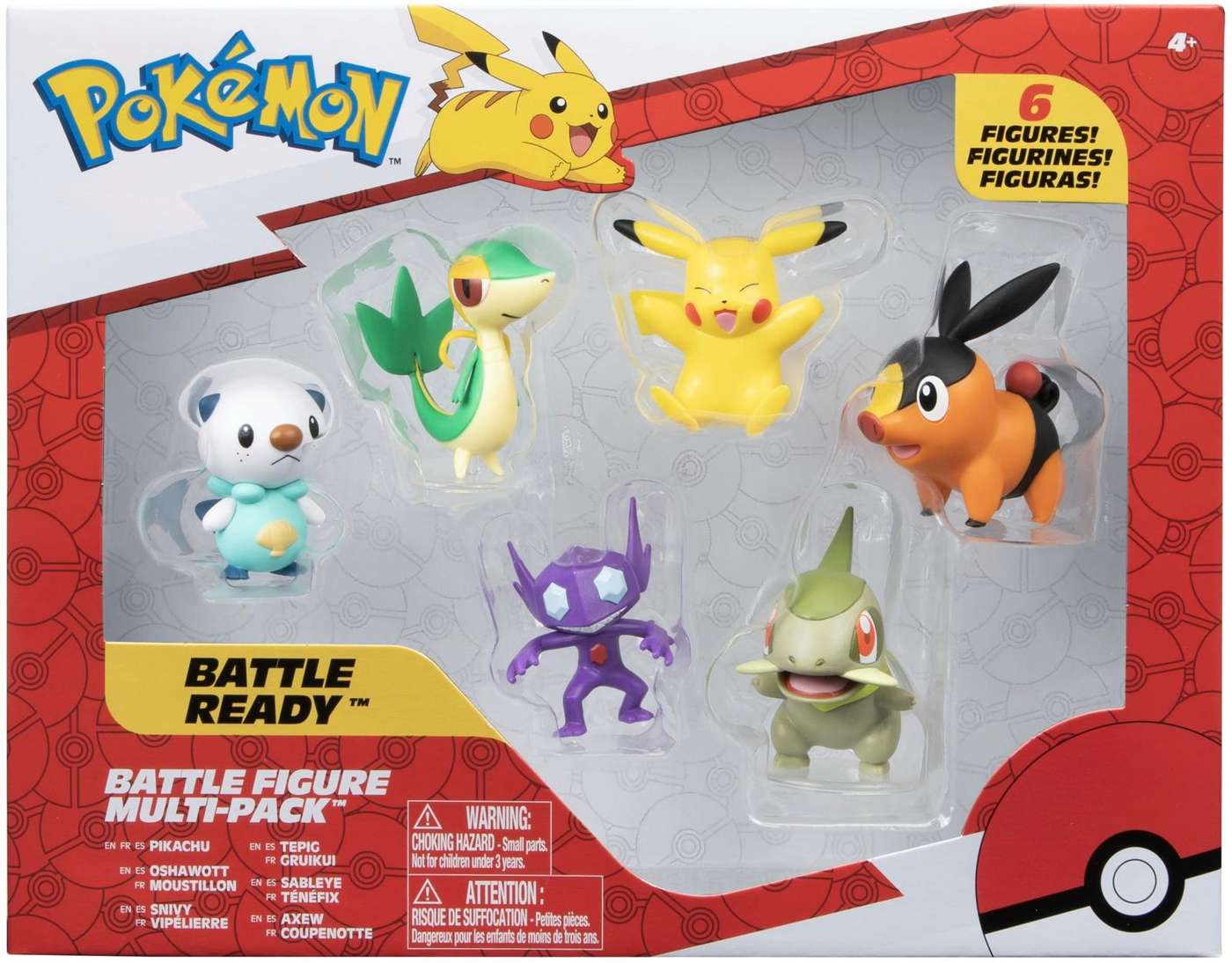 Набор фигурок Pokemon Battle Fig 6