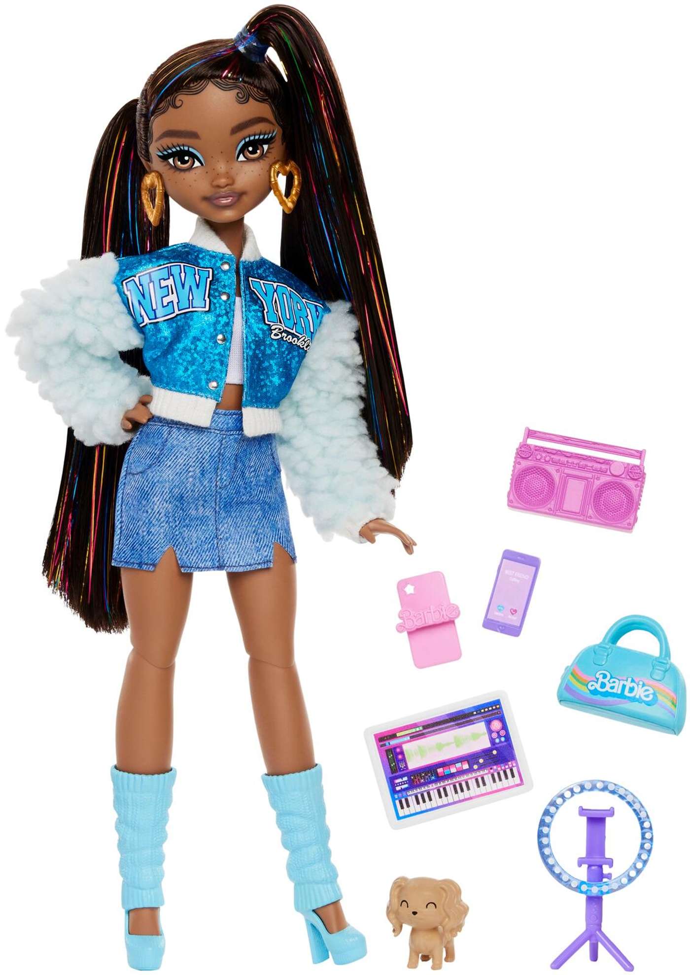 Модная кукла Barbie Dream Besties Brooklyn