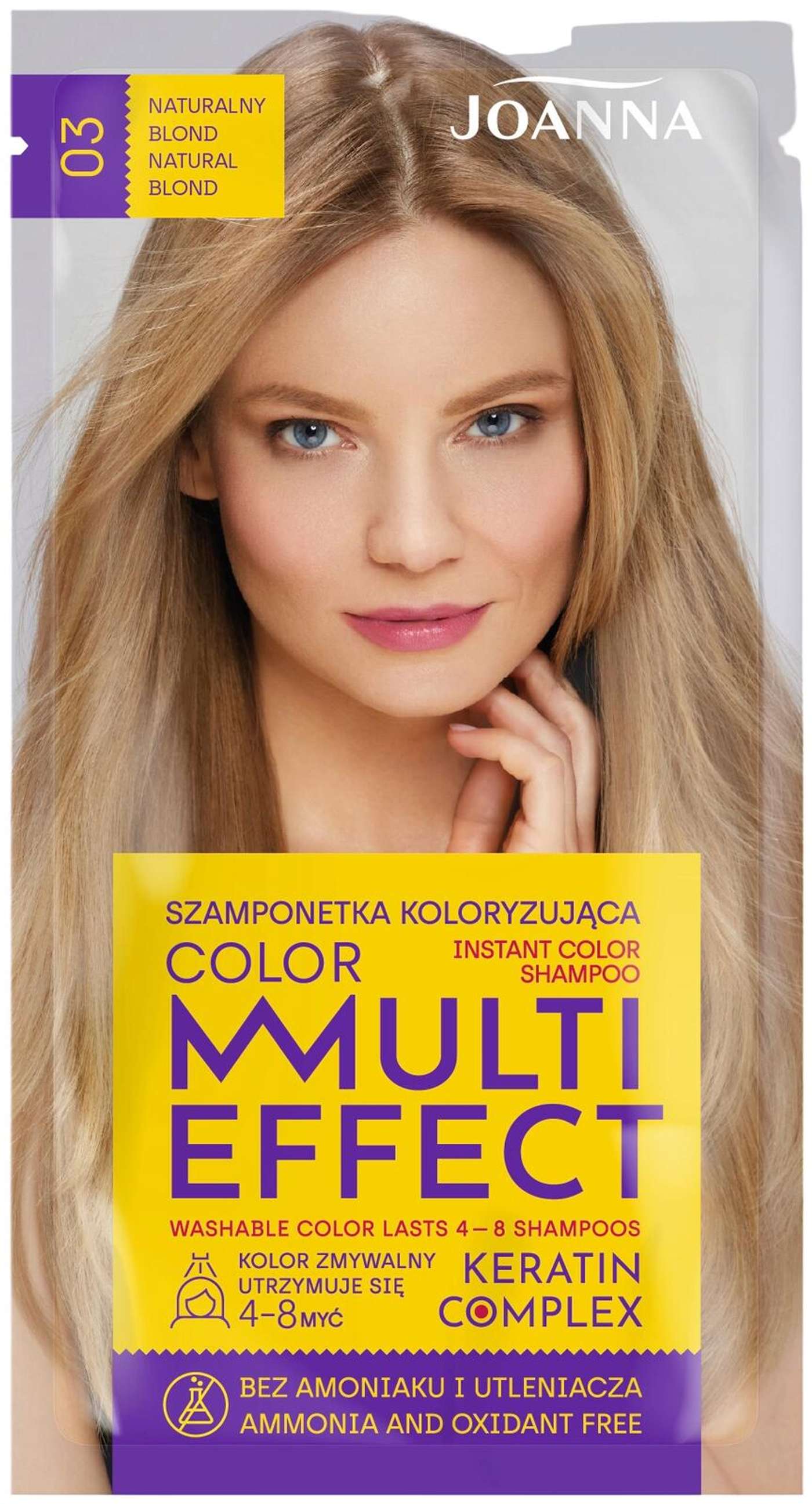 Шампунь Joanna Multi Effect Натуральный Блонд 03