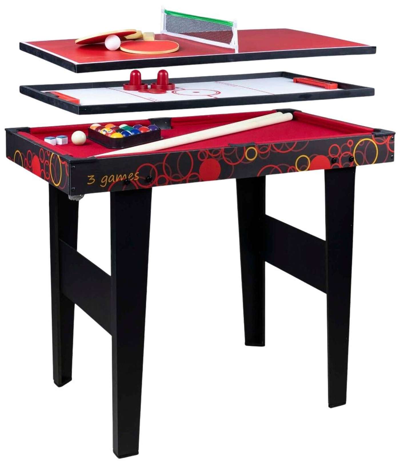 Игровой стол Prosport 3-в-1 91, 5 x 50 x 73, 5 см