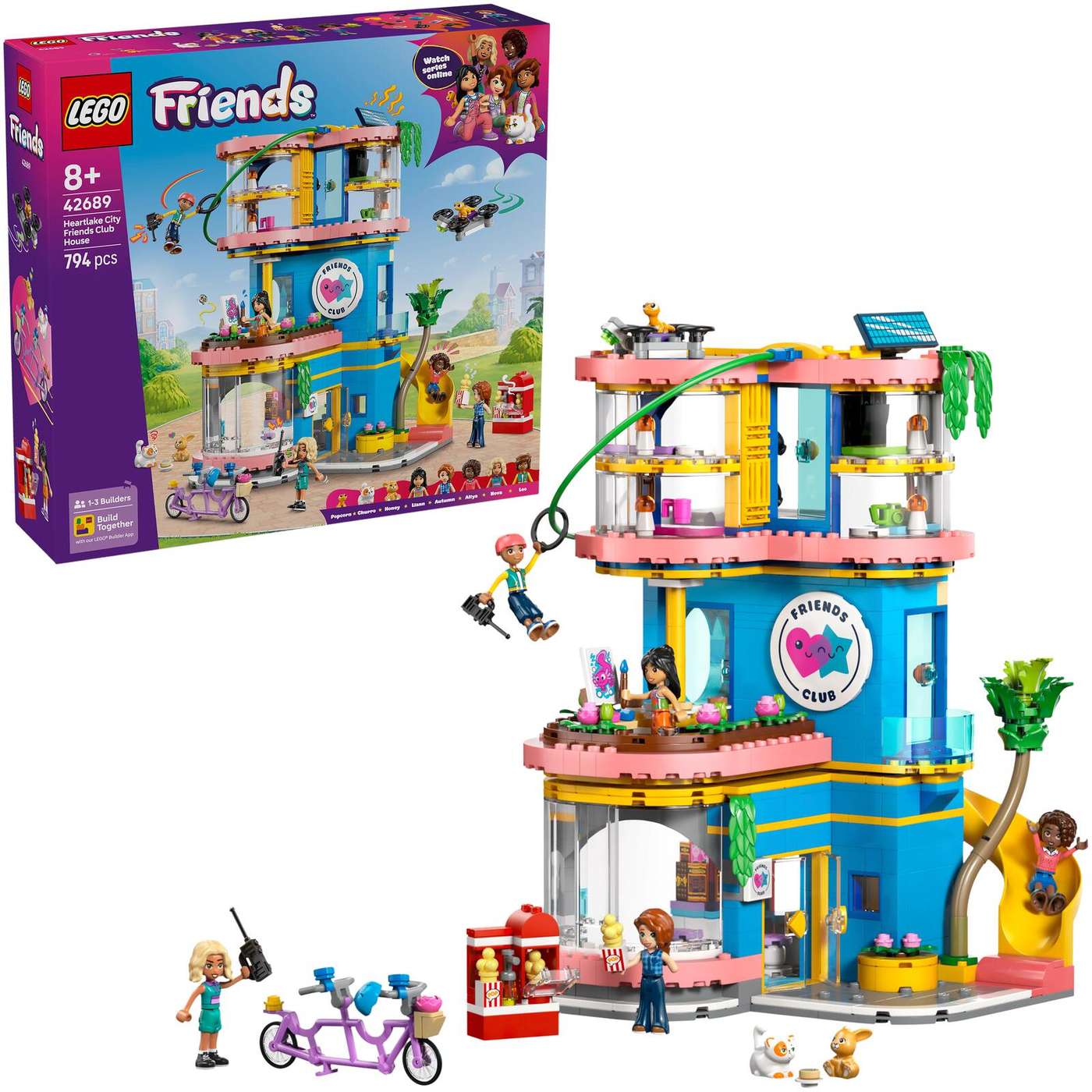 LEGO® Friends 42689 Клуб друзей Хартлейк Сити