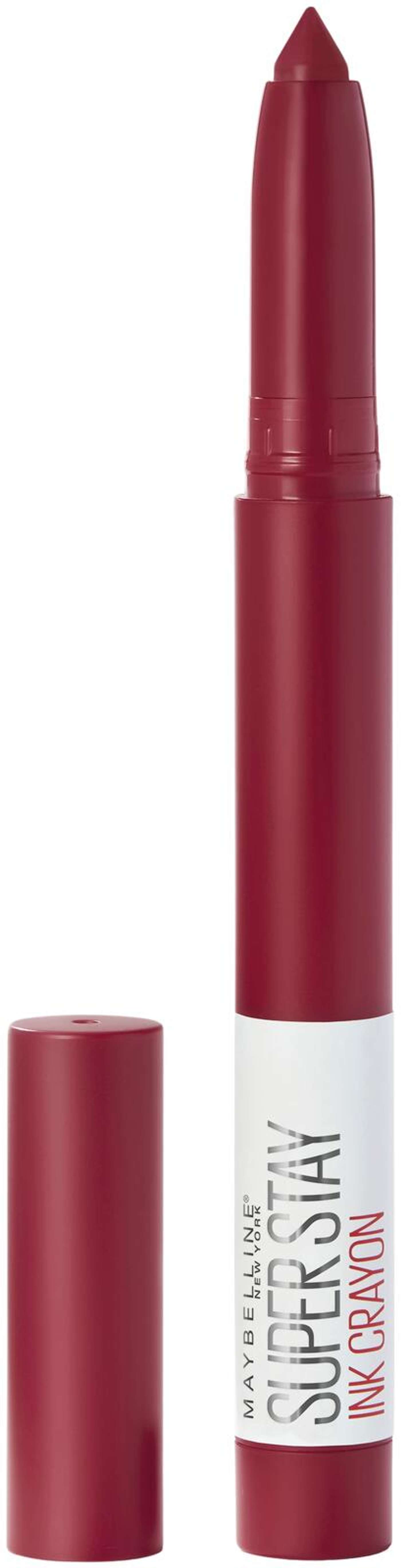 Губная помада Maybelline New York Super Stay Ink Crayon 50 Own Your Empire 1, 5 г (цвет Владейте своей империей)