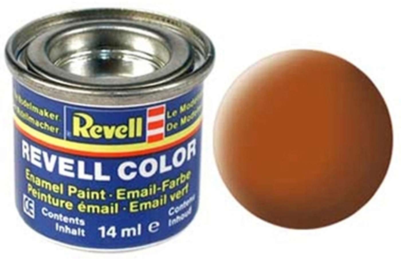 Краска Revell 14мл 85 коричневая матовая (цвет коричневый)