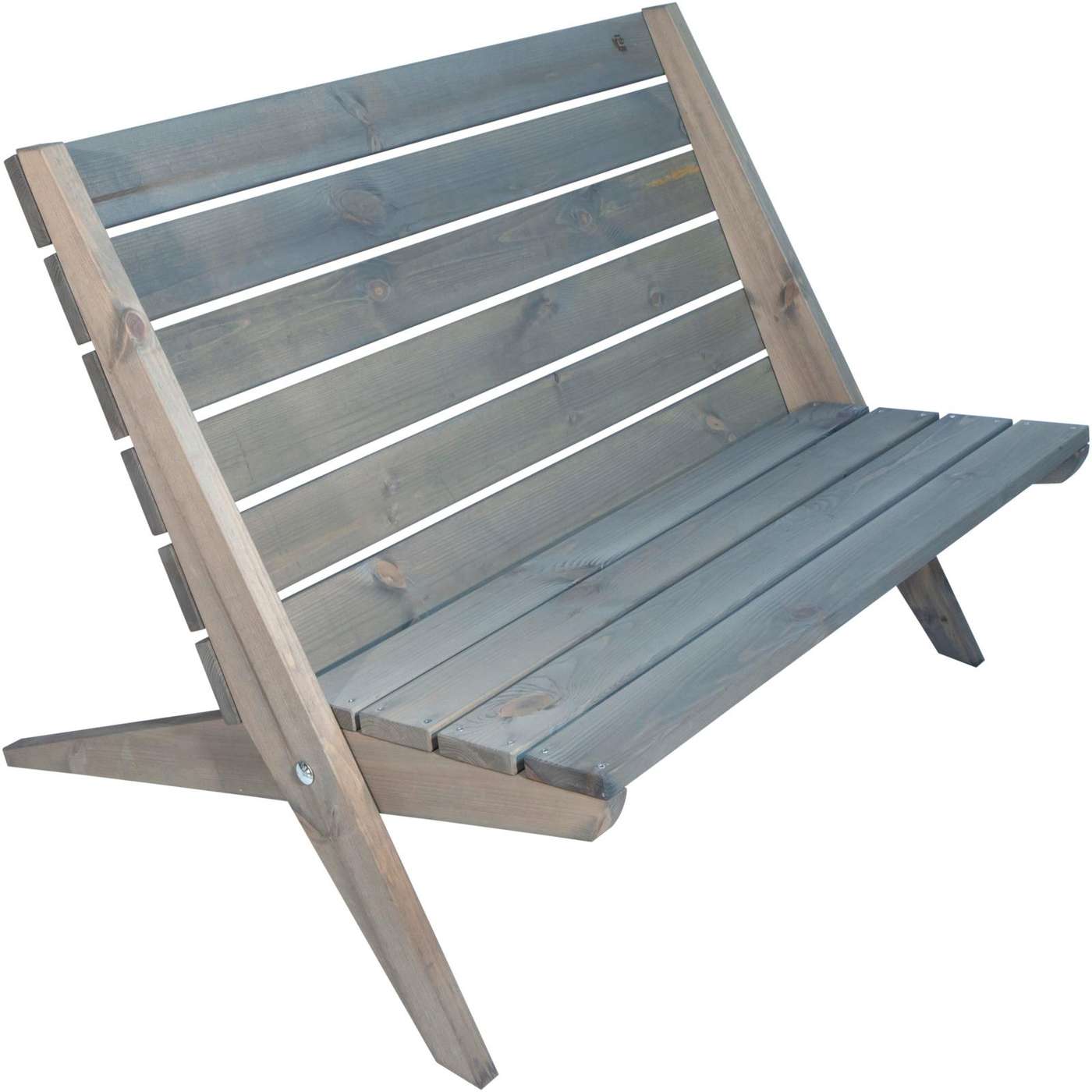 EcoFurn® Double-Granny серая сосна, промасленная (цвет Серый)