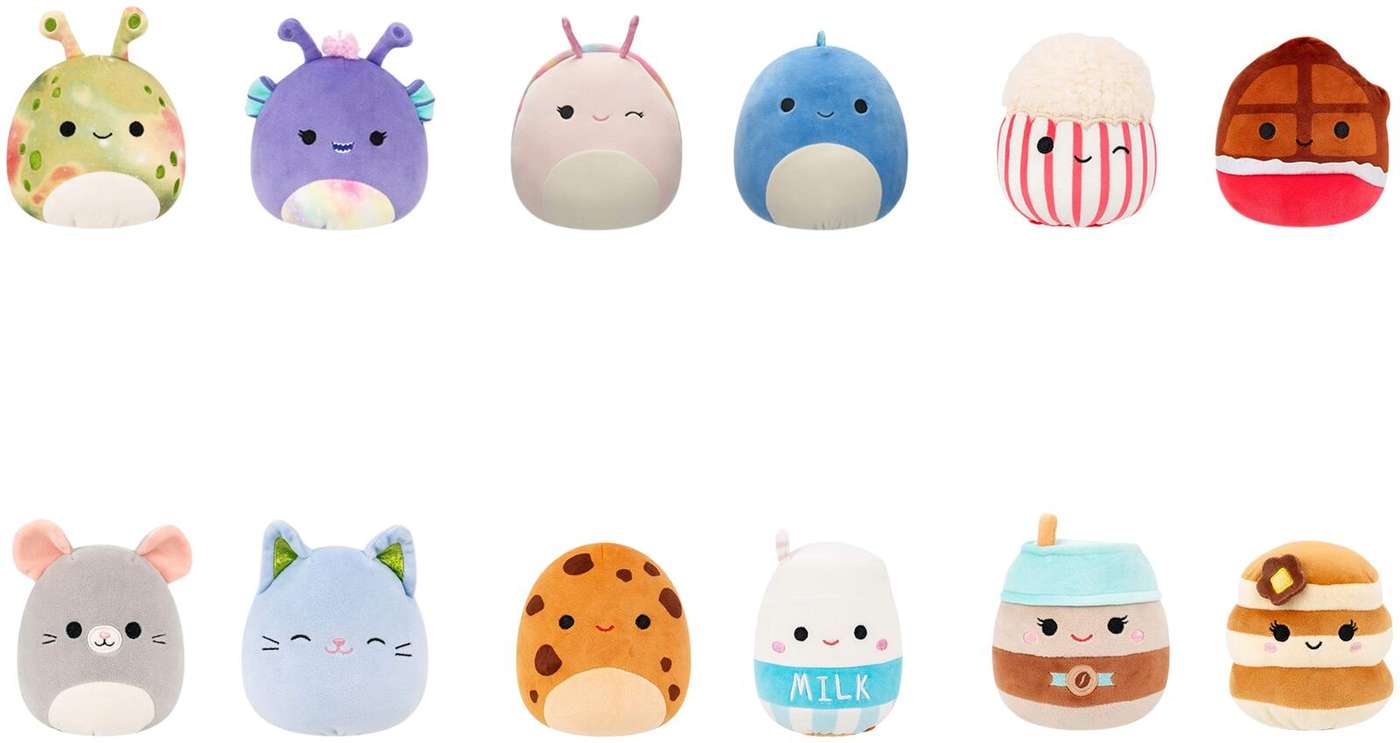 Squishmallows 13 см P24 Flip-A-Mallows плюшевые