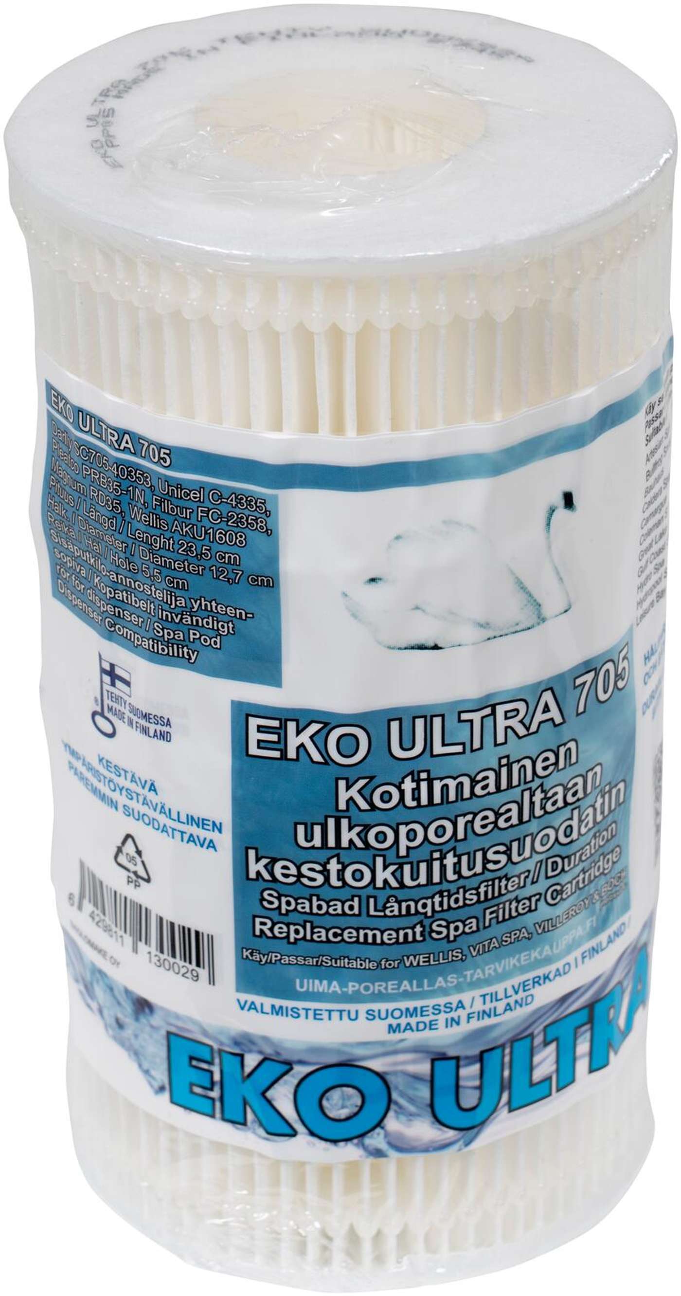 Прочный волоконный фильтр EKO ULTRA 705 для уличного джакузи.