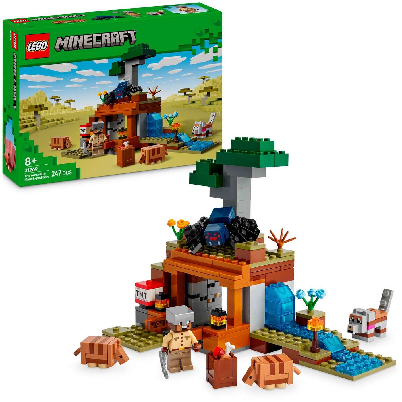LEGO® Minecraft 21269 Мина с ленточным червем