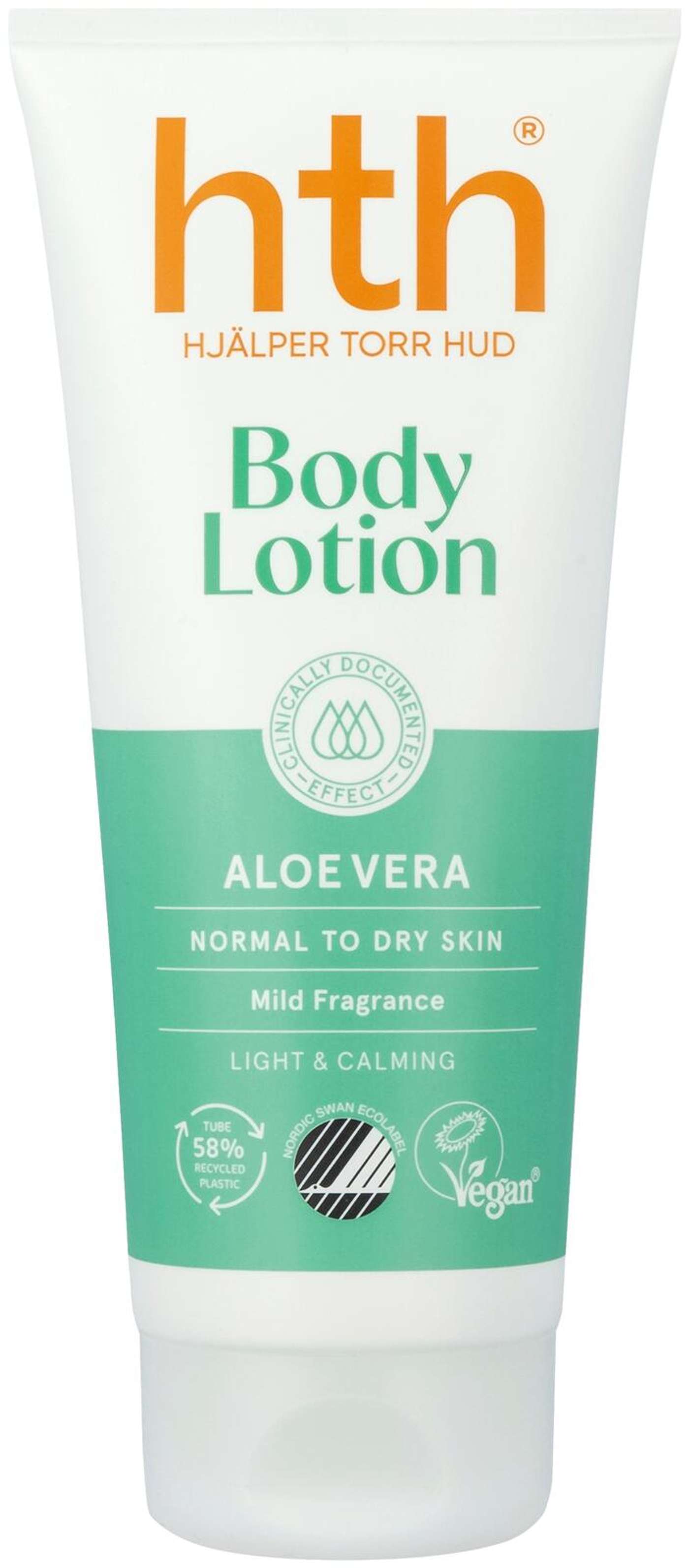 HTH Aloe Vera Body Lotion для нормальной и сухой кожи лосьон для тела 200мл