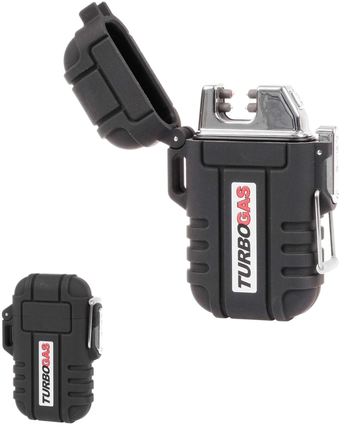 Плазменная зажигалка Turbogas E-Torch (цвет Черный)