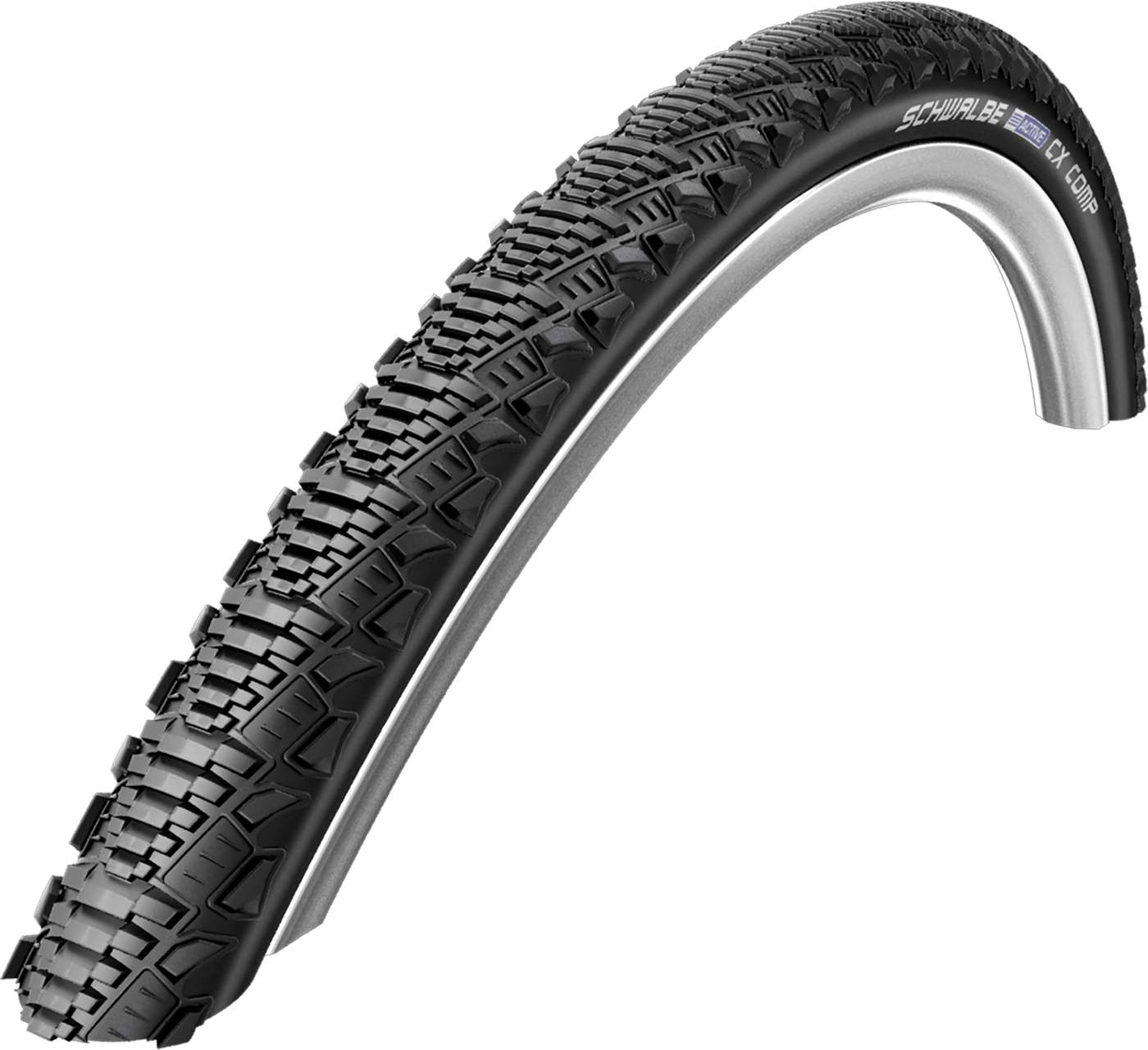 Внешняя велосипедная покрышка Schwalbe CX Comp 28 дюймов 35-622 (цвет Черный)