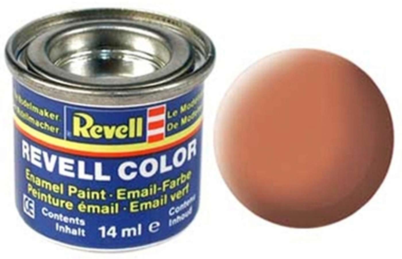 Краска Revell 14мл 25 оранжевый матовый (цвет апельсин)