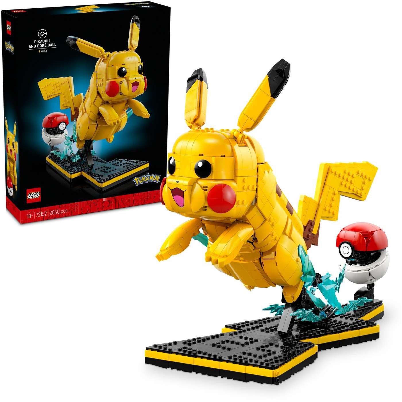 LEGO® Pokémon 72152 Пикачу и Покебол