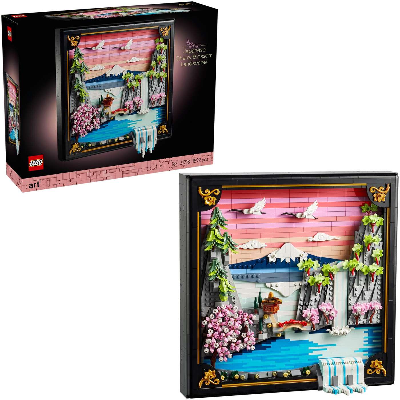 LEGO® ART 31218 Пейзаж с цветущей японской сакурой