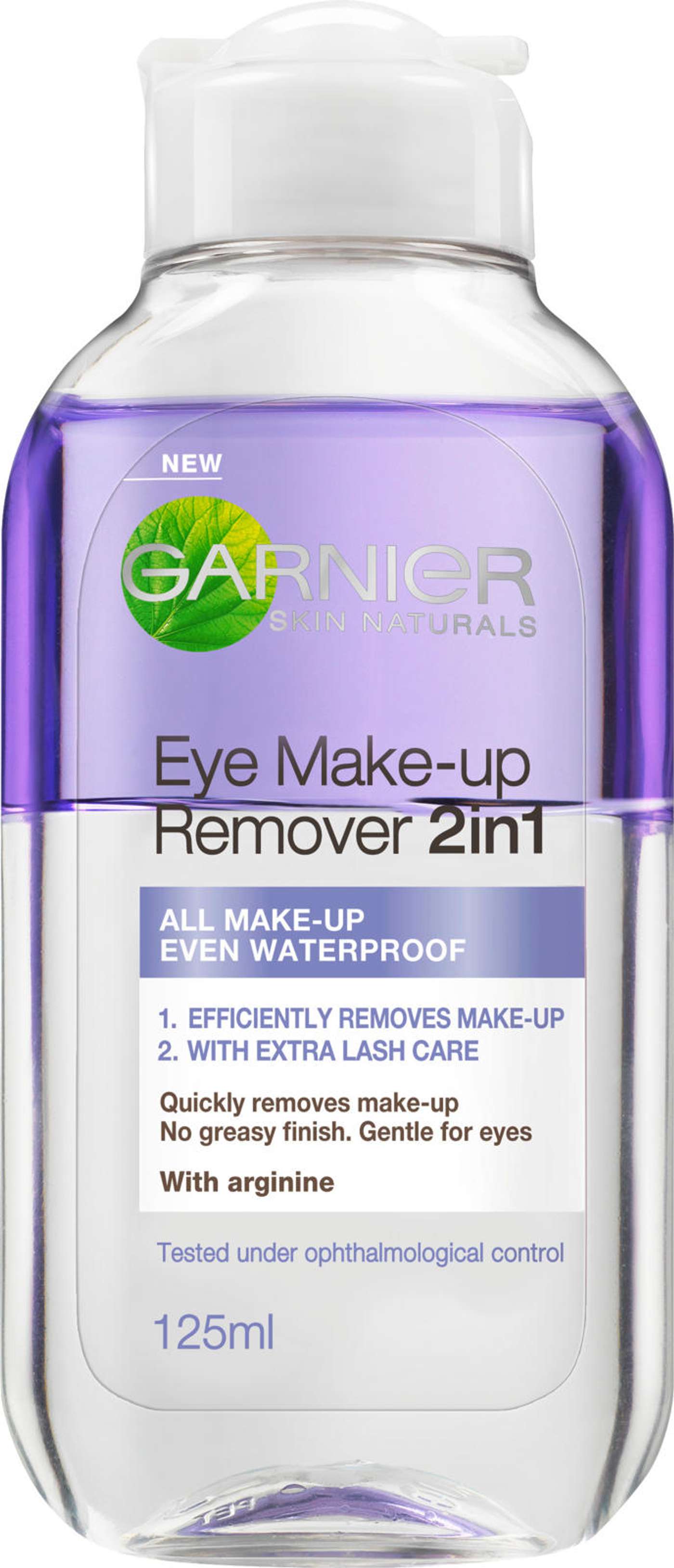 Средство для снятия макияжа с глаз Garnier SkinActive 2в1 125мл