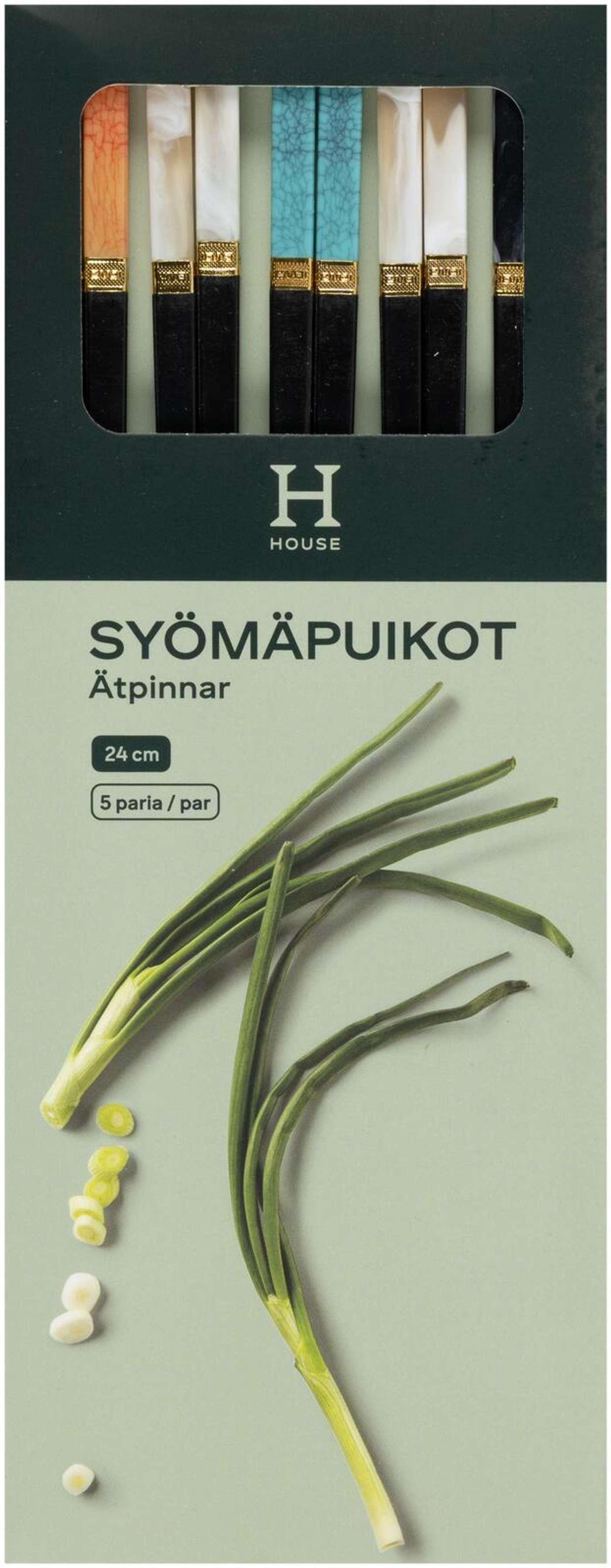 Палочки-домики 23 см 5 пар
