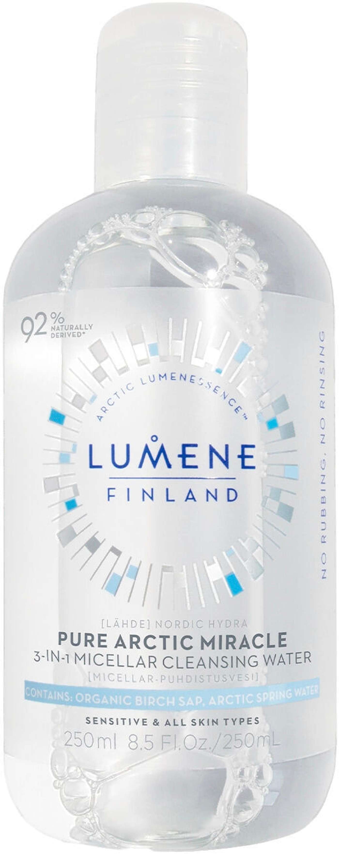 Lumene SOURCE 3IN1 Мицеллярная очищающая вода 250 мл