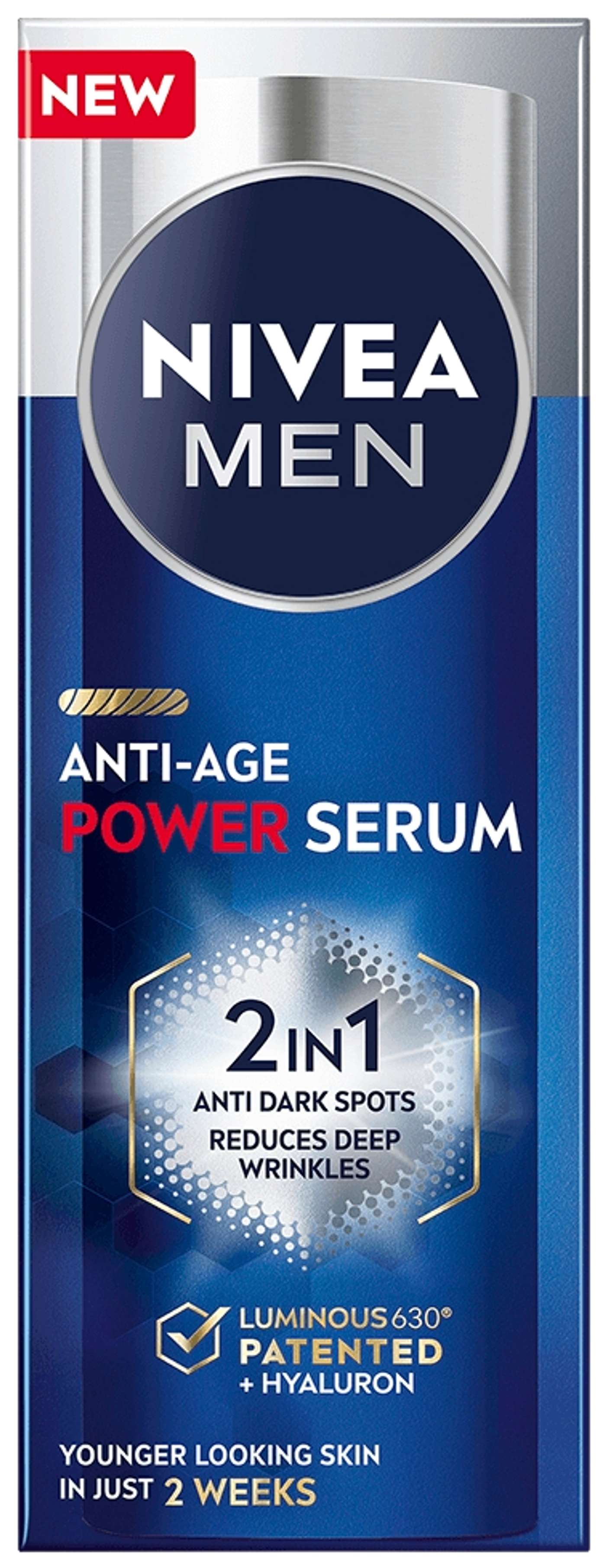 NIVEA MEN 30 мл Anti-Age 2in1 Power Serum сыворотка для лица