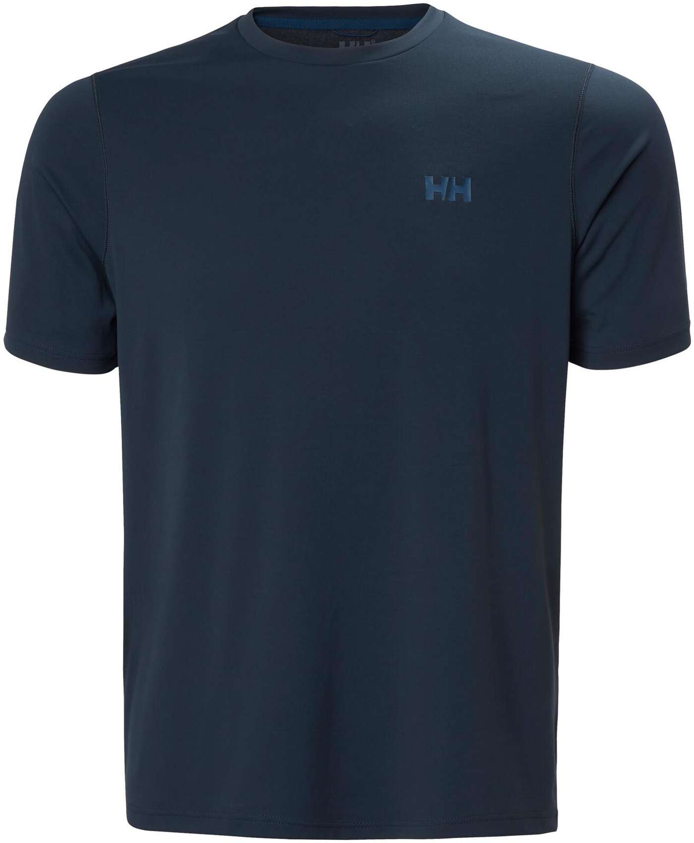 Мужская солнцезащитная футболка Helly Hansen с короткими рукавами HH Lifa Active Solen 48376 (размер С, цвет Военно-морской)